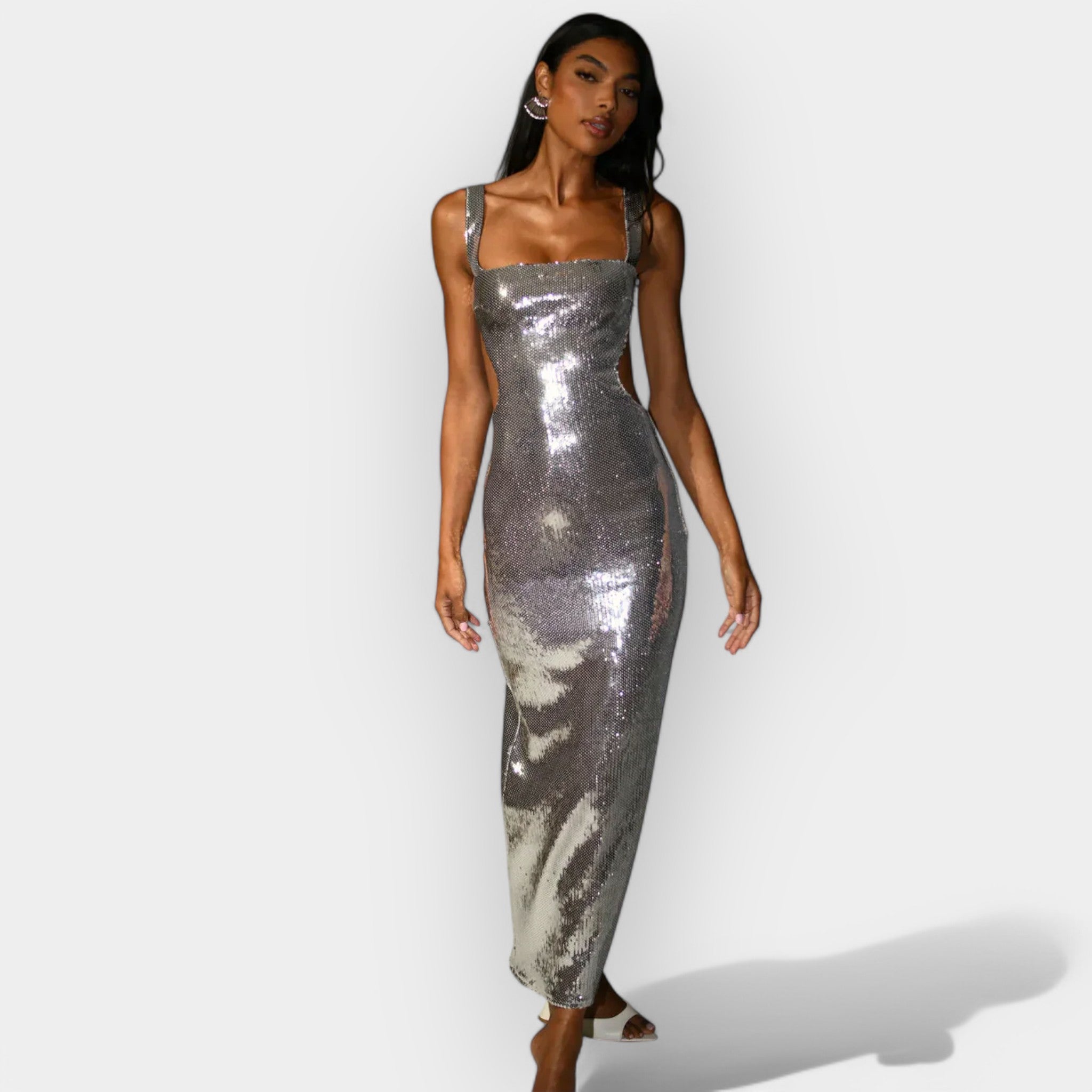 Vestido Maxi con Encanto Parisino