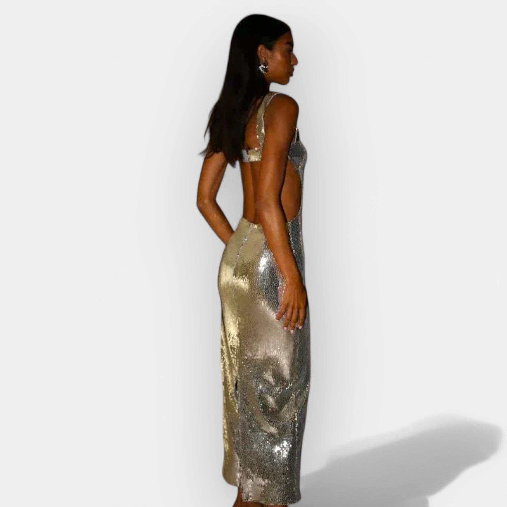 Vestido Maxi con Encanto Parisino