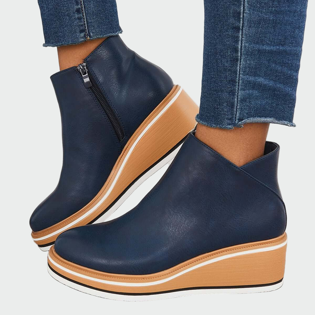 Botas ortopédicas de cuero