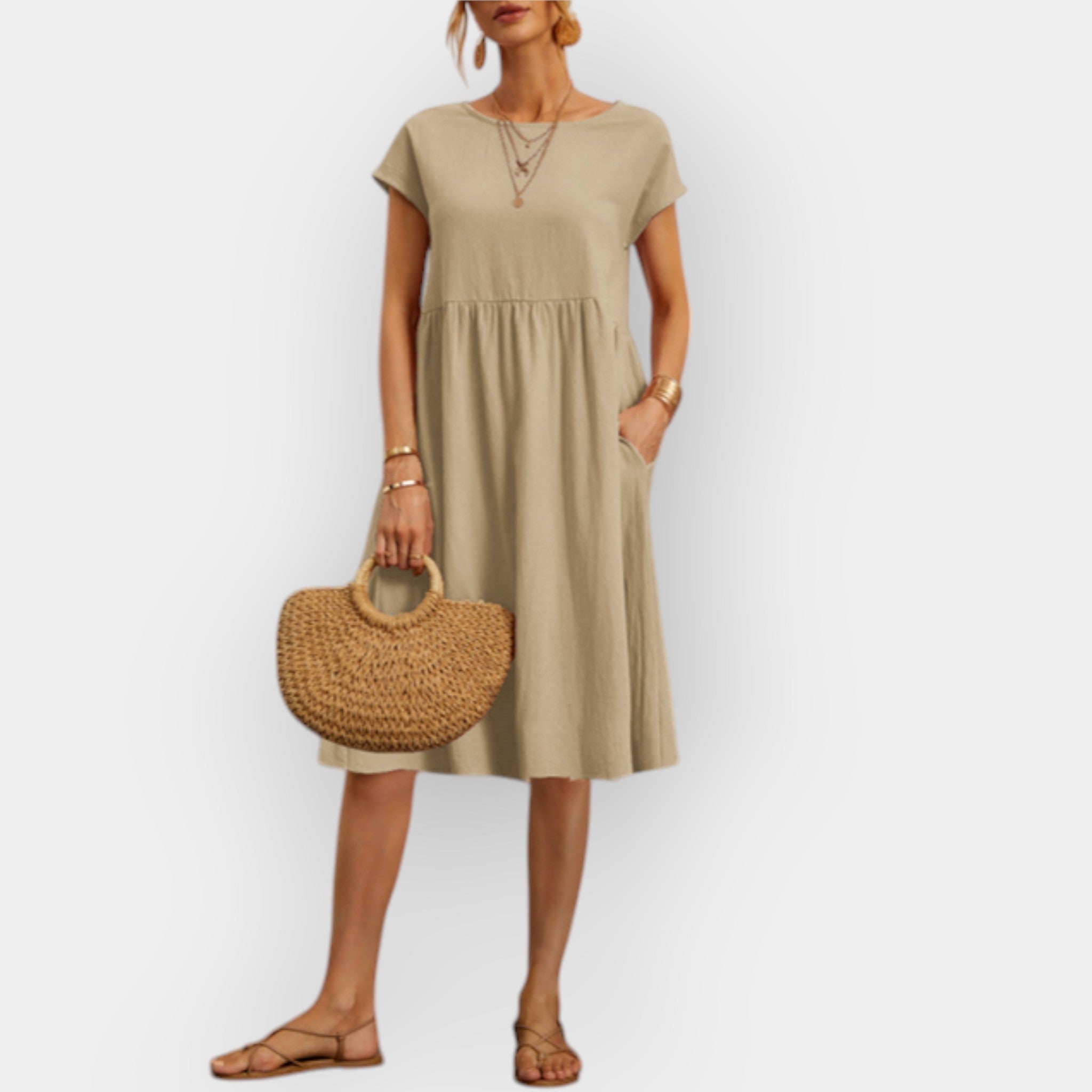 Vestido Midi Fresco y Atemporal