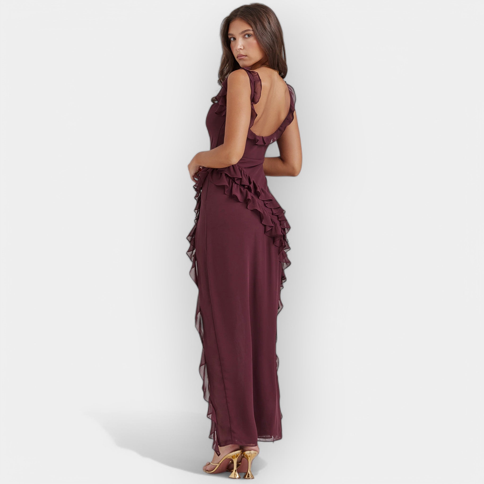 Vestido con Volantes Romántico