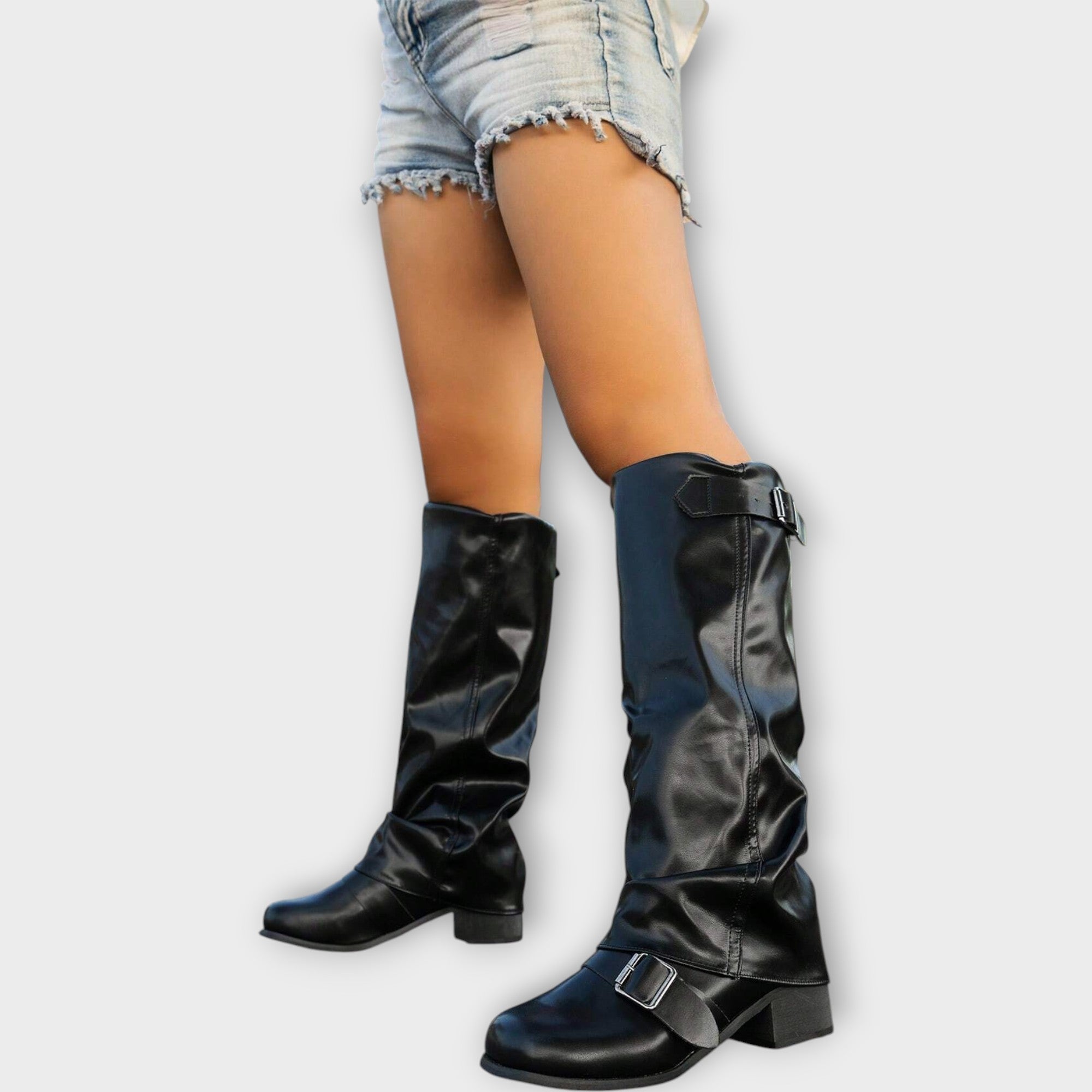 Botas de cuero holgadas Rowan