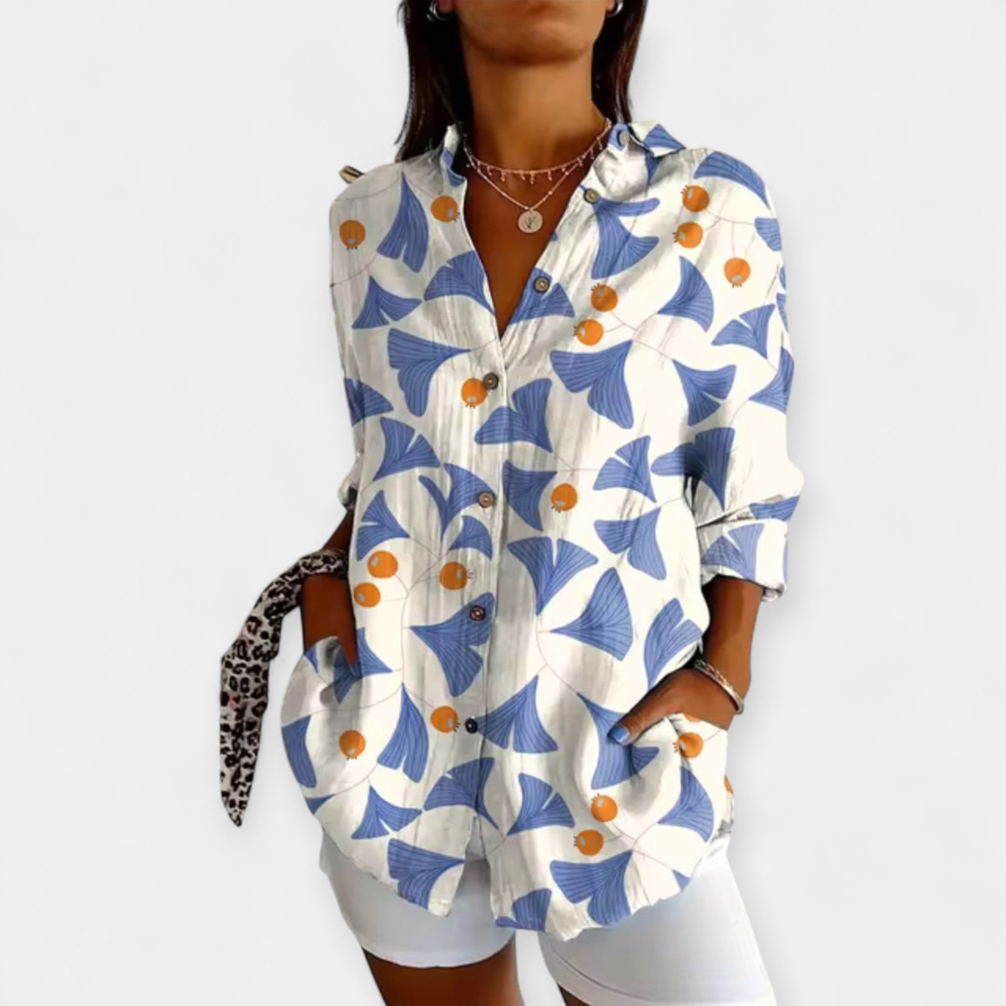 Blusa Ligera y Romántica con Motivos Florales