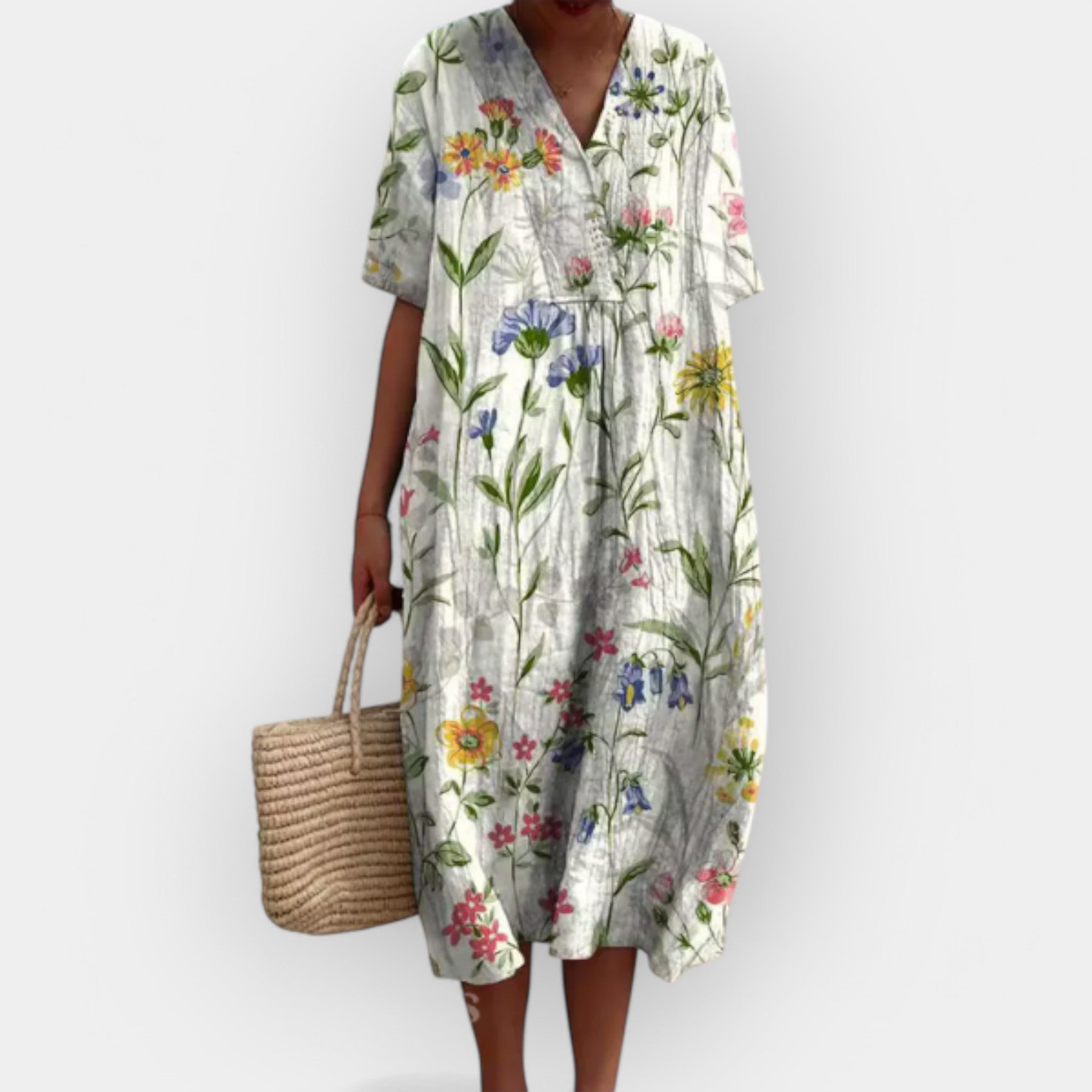 Vestido floral para días cálidos