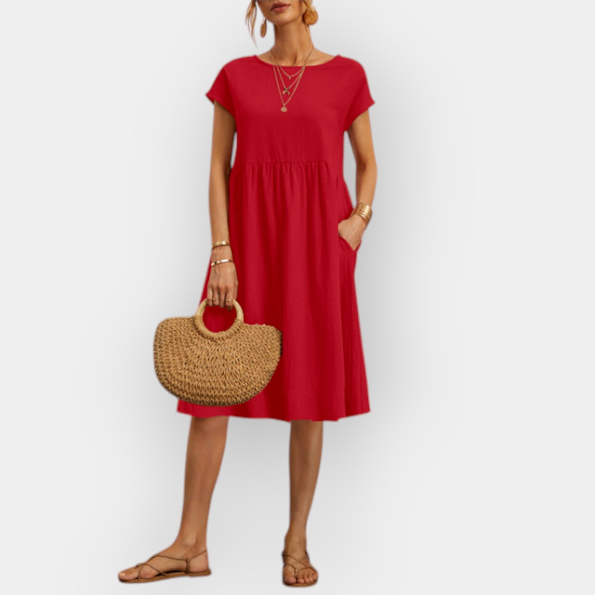 Vestido Midi Fresco y Atemporal