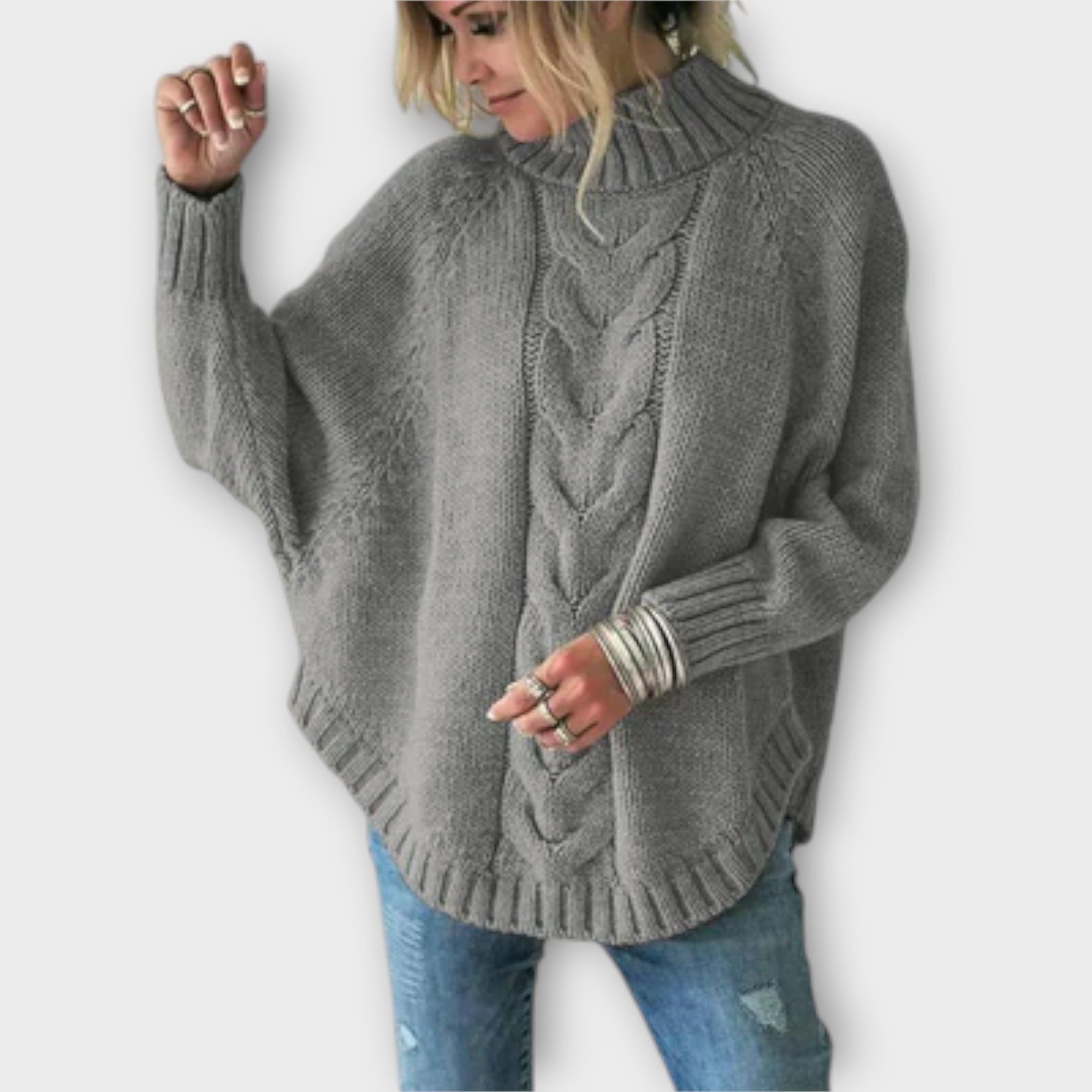 Elysian - Jersey de punto con diseño trenzado