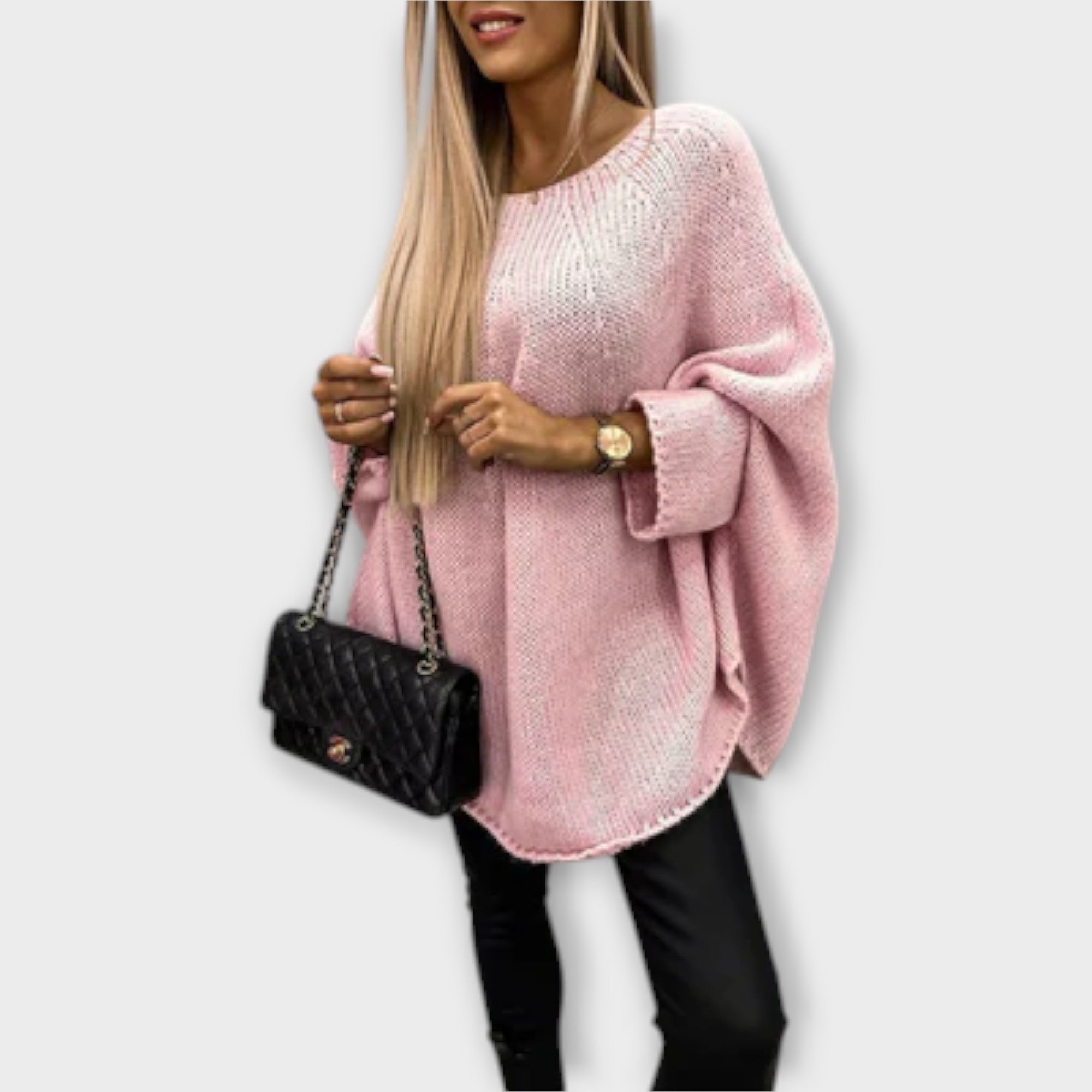 Isabelle - Elegante suéter de cuello redondo para mujer