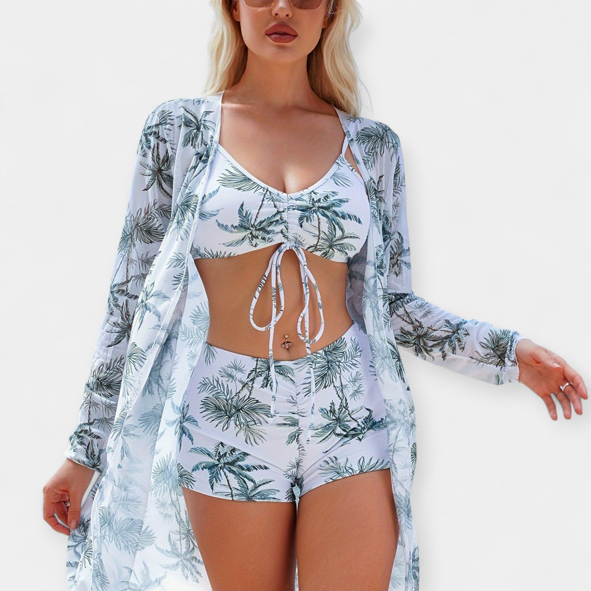 Set Moderno con Bikini y Cubierta