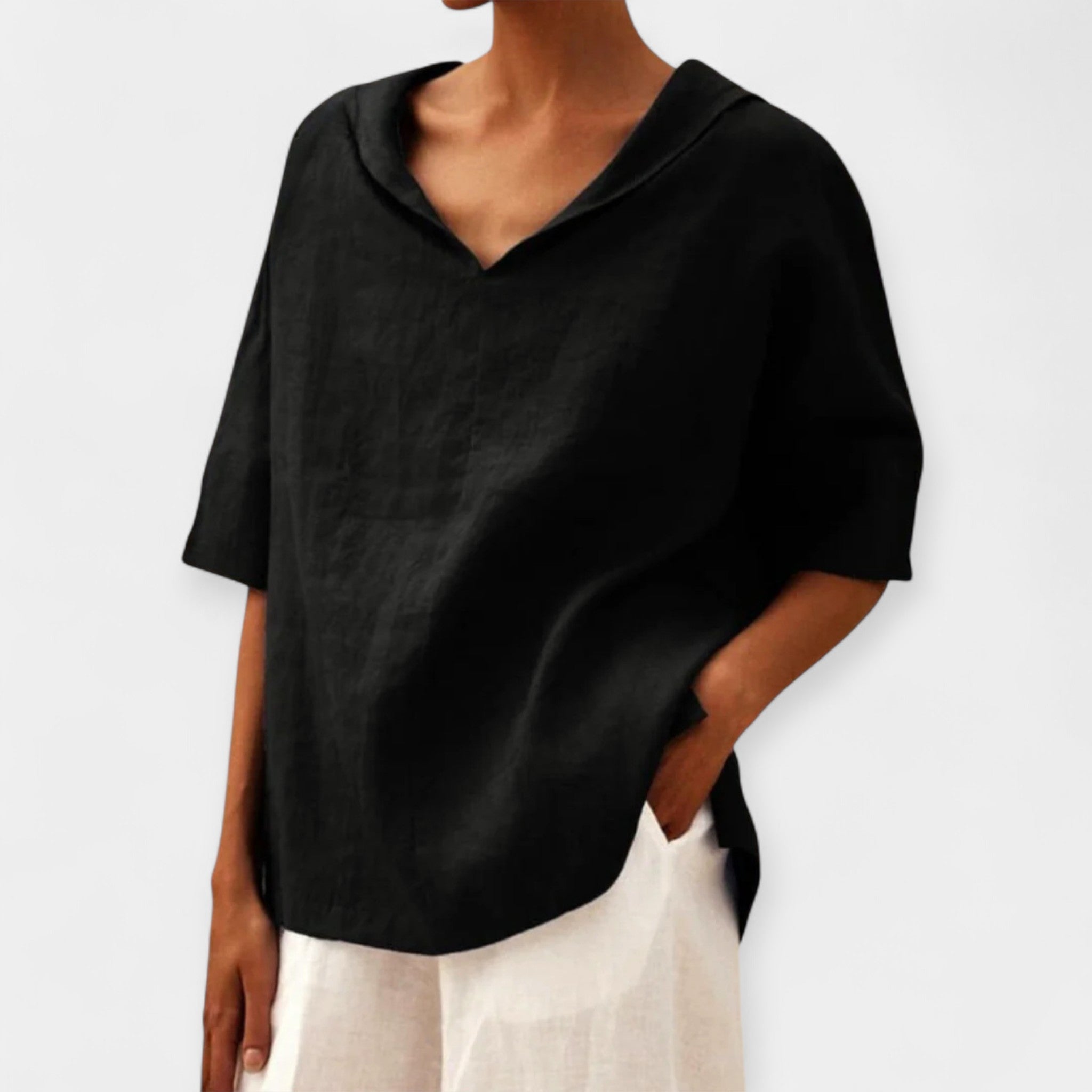 Blusa Ligera de Lino