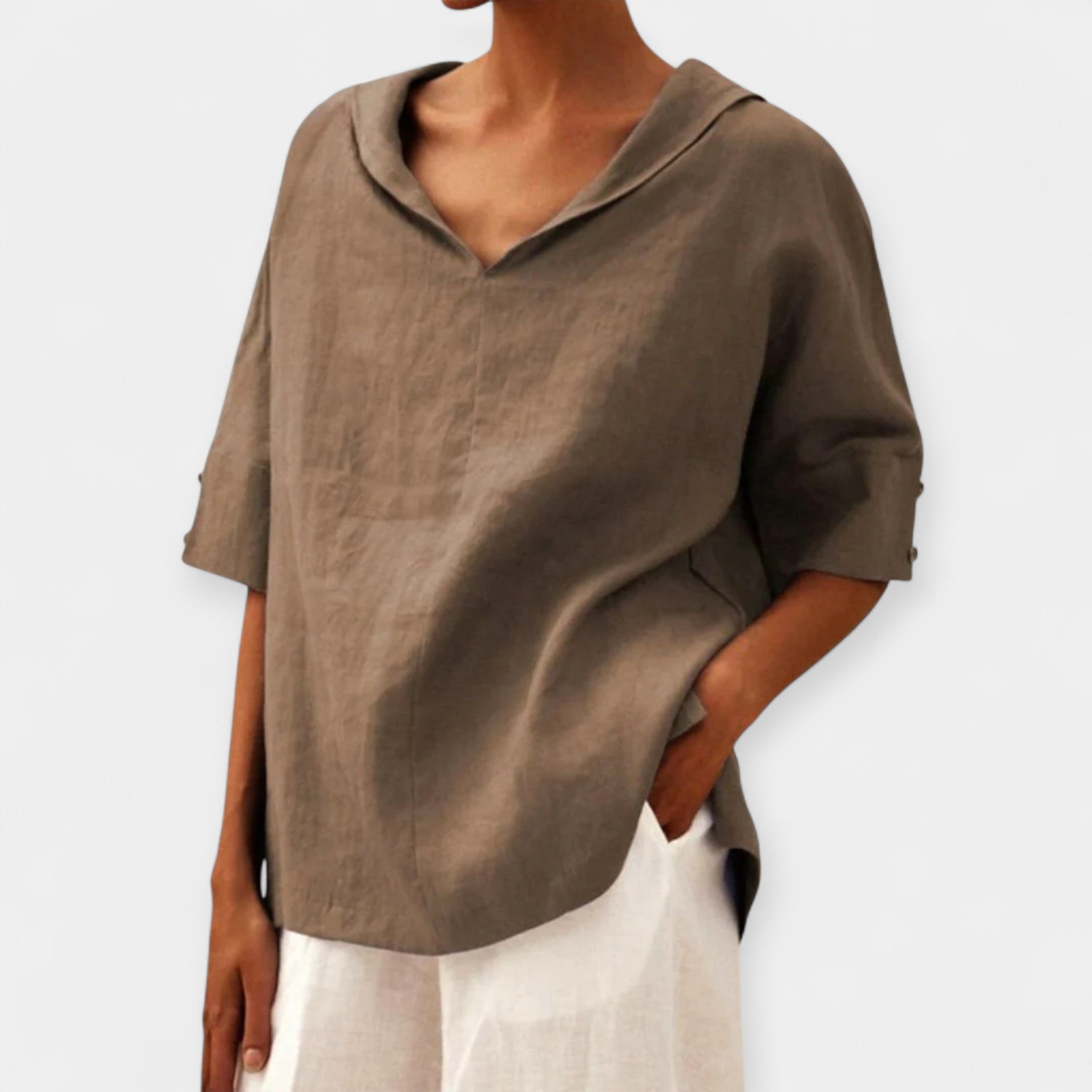 Blusa Ligera de Lino