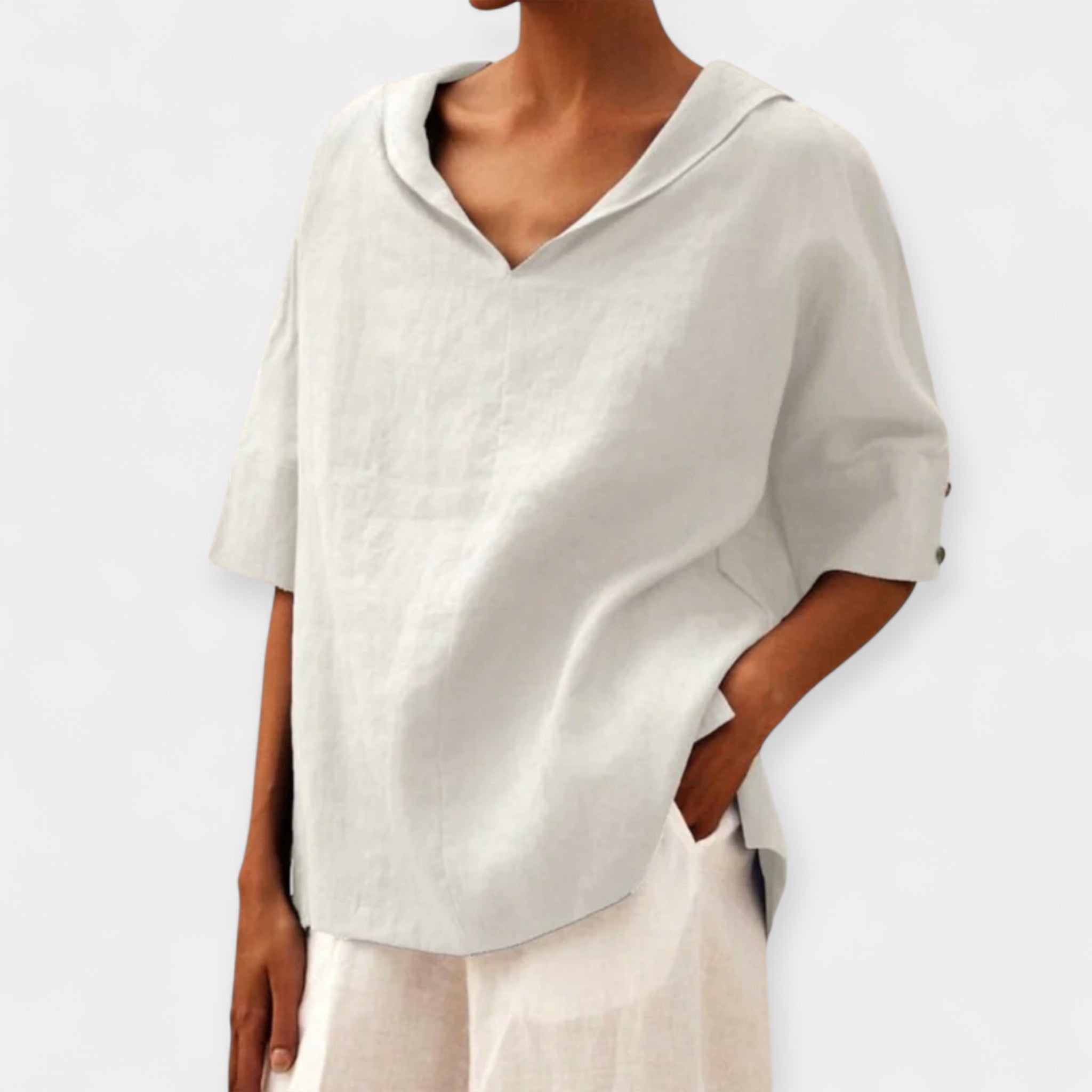 Blusa Ligera de Lino