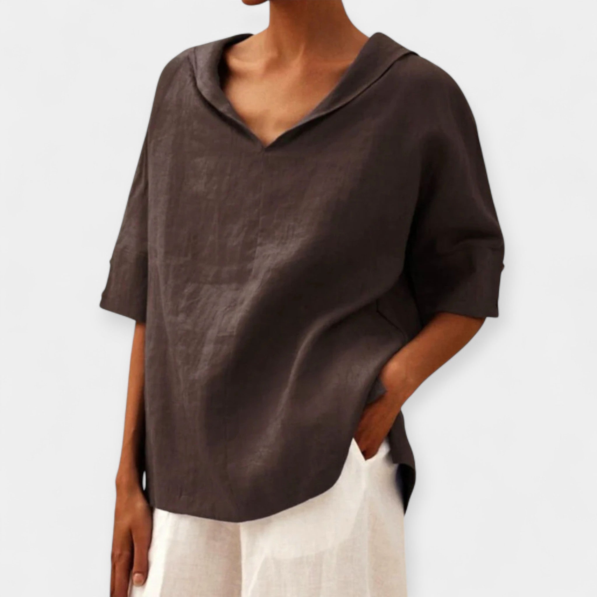 Blusa Ligera de Lino