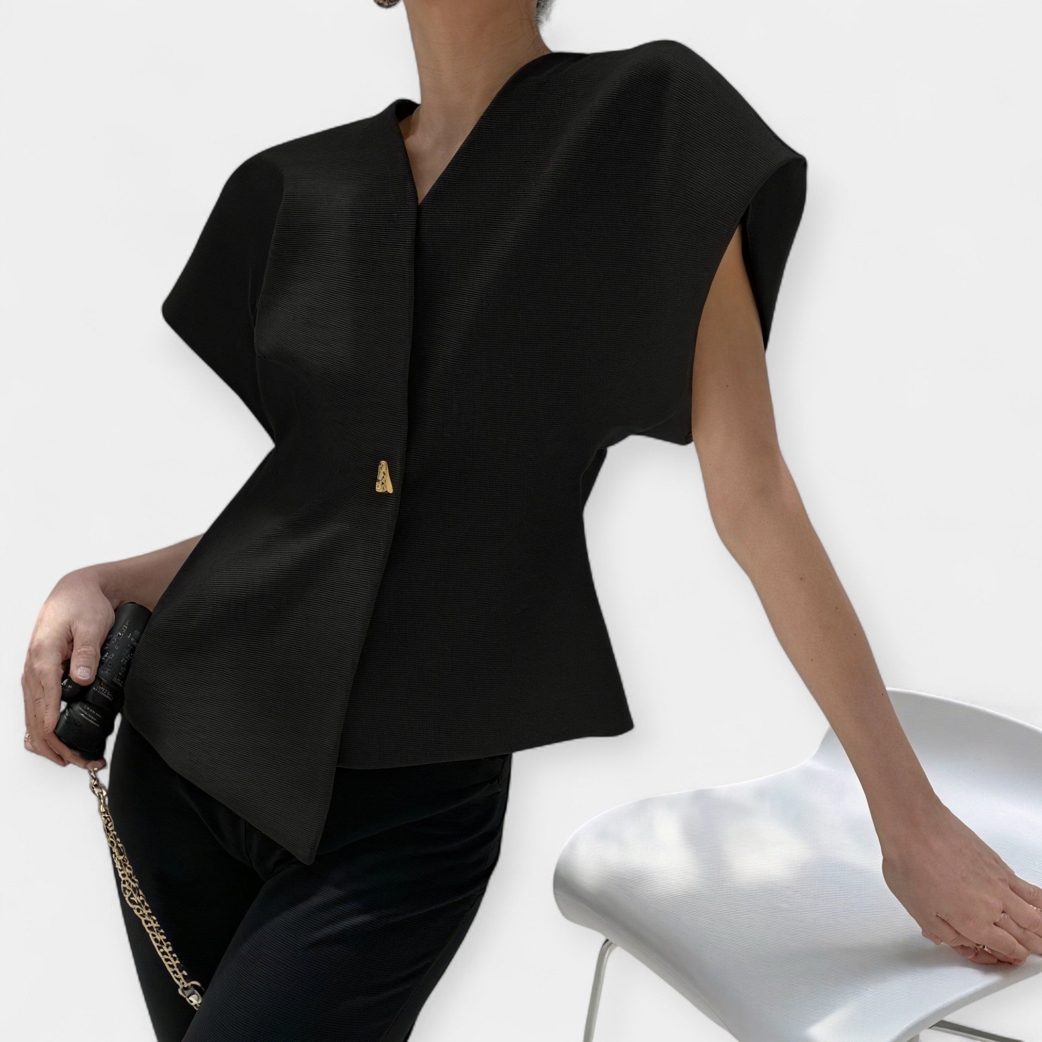 Top Cruzado Estructurado Chic