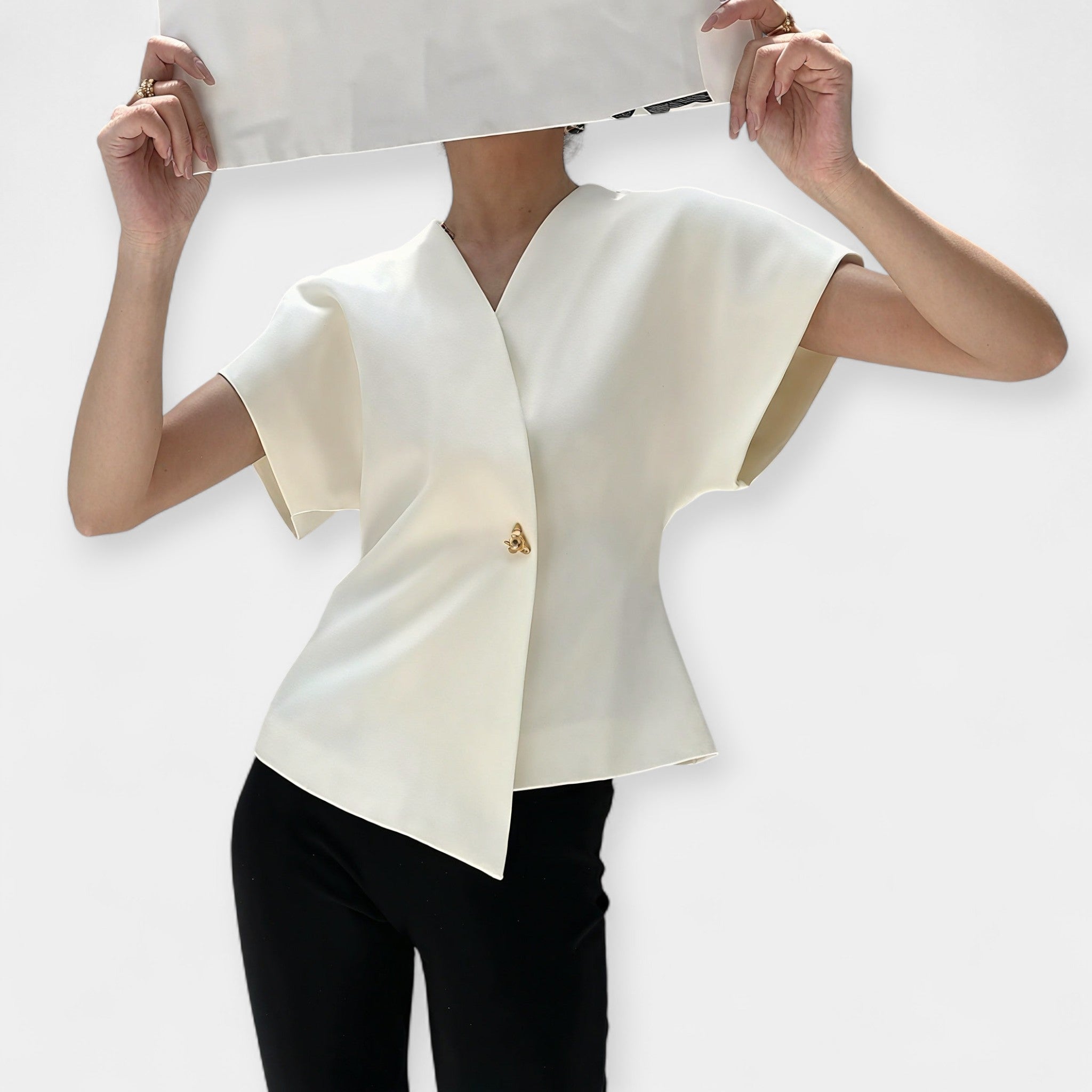 Top Cruzado Estructurado Chic