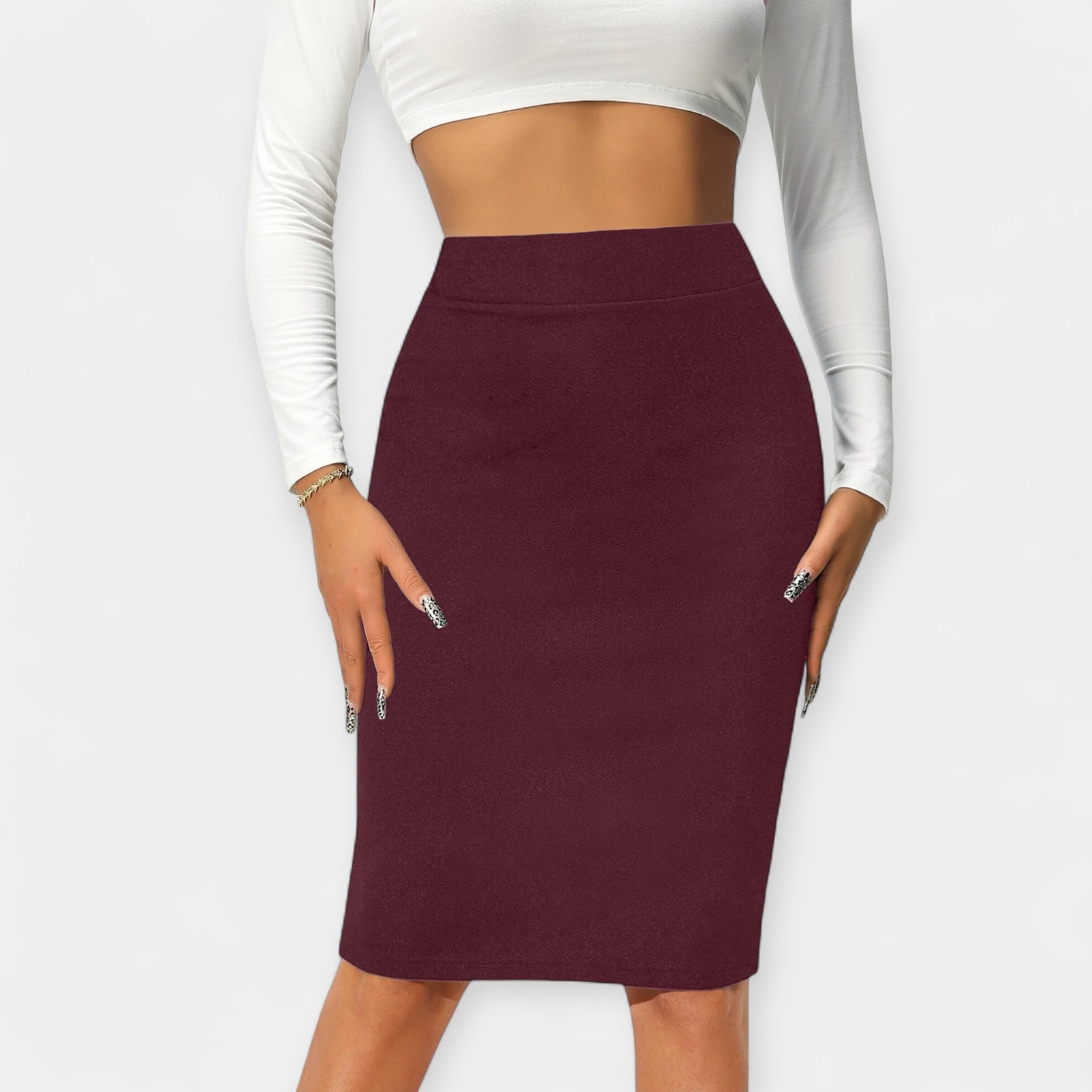 Falda Midi Profesional