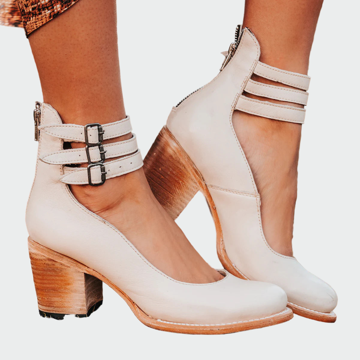 Tacones de tiras