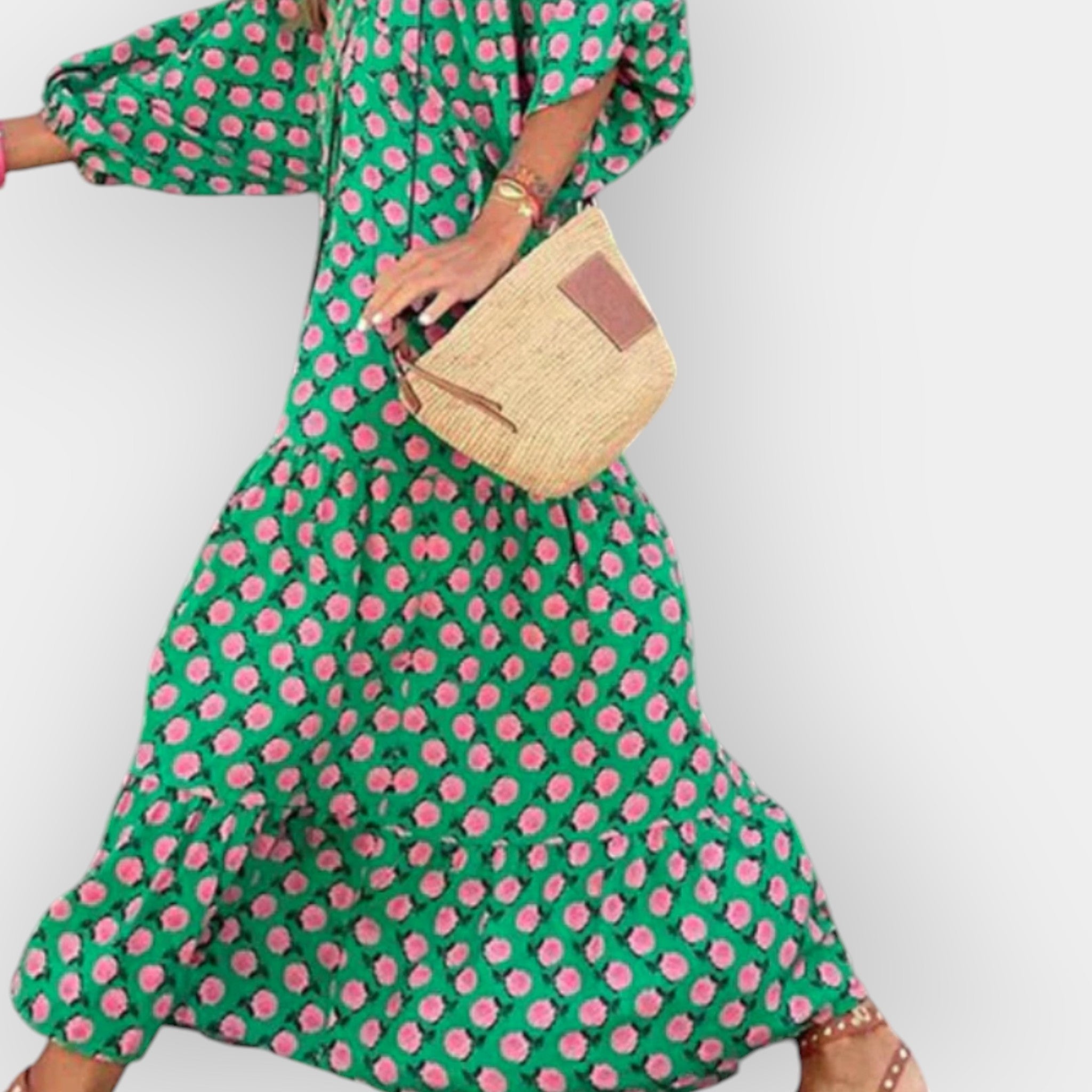 Vestido Floral Midi
