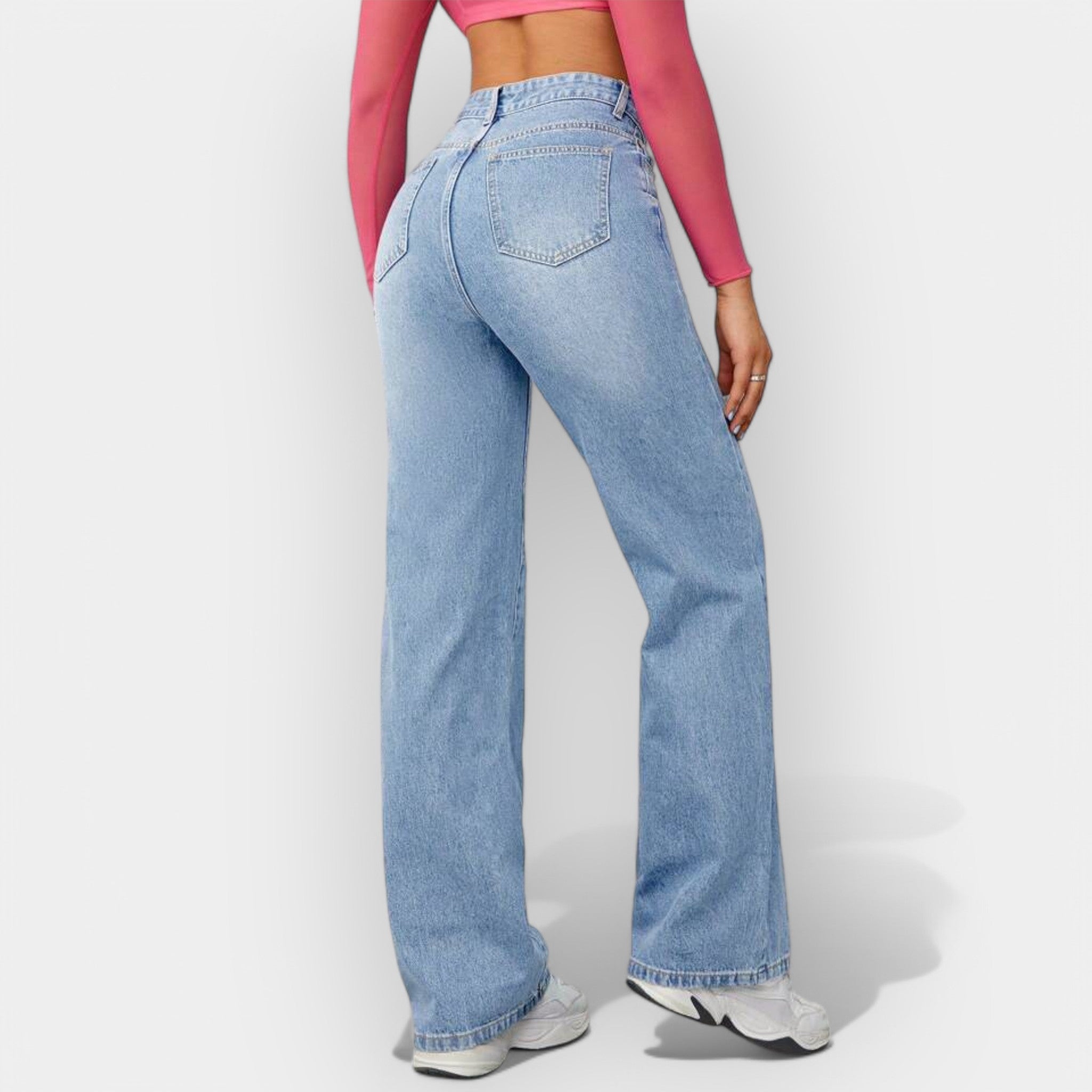 Jeans Clásicos de Corte Recto