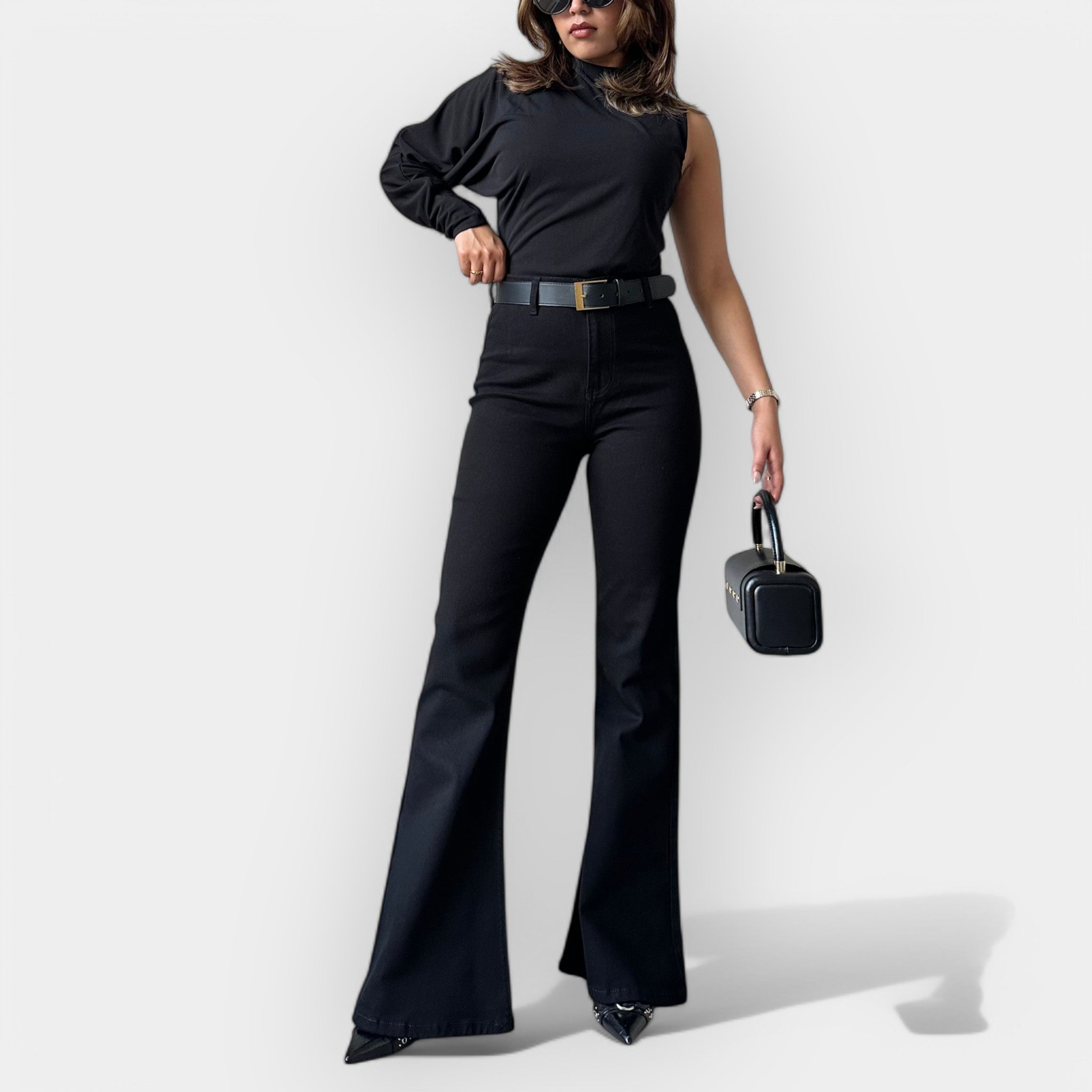Jeans Flare Alto