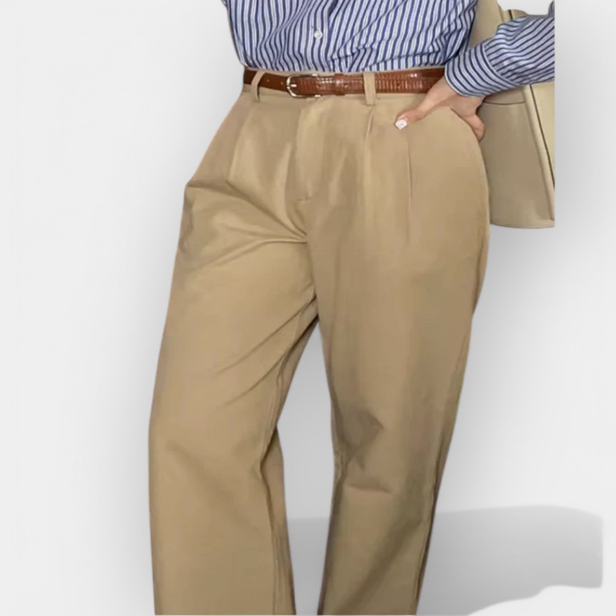 Pantalón Capri Elegante y Ligero