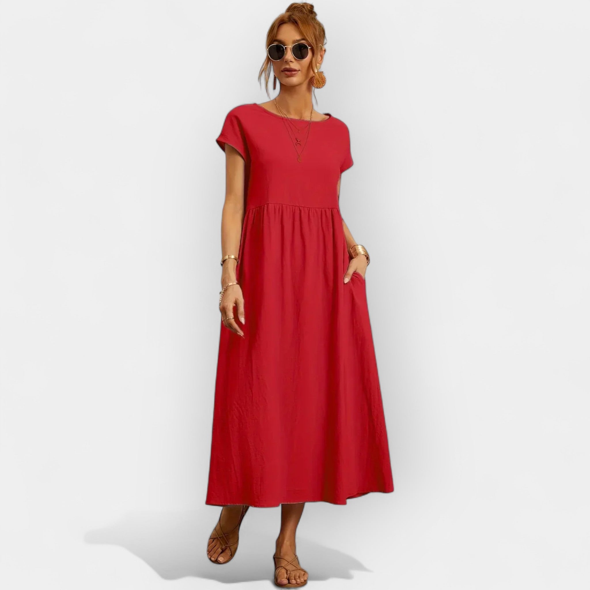 Vestido Casual y Cómodo de Algodón