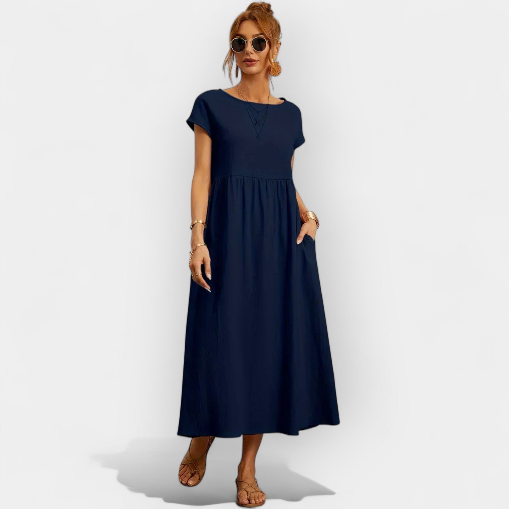 Vestido Casual y Cómodo de Algodón