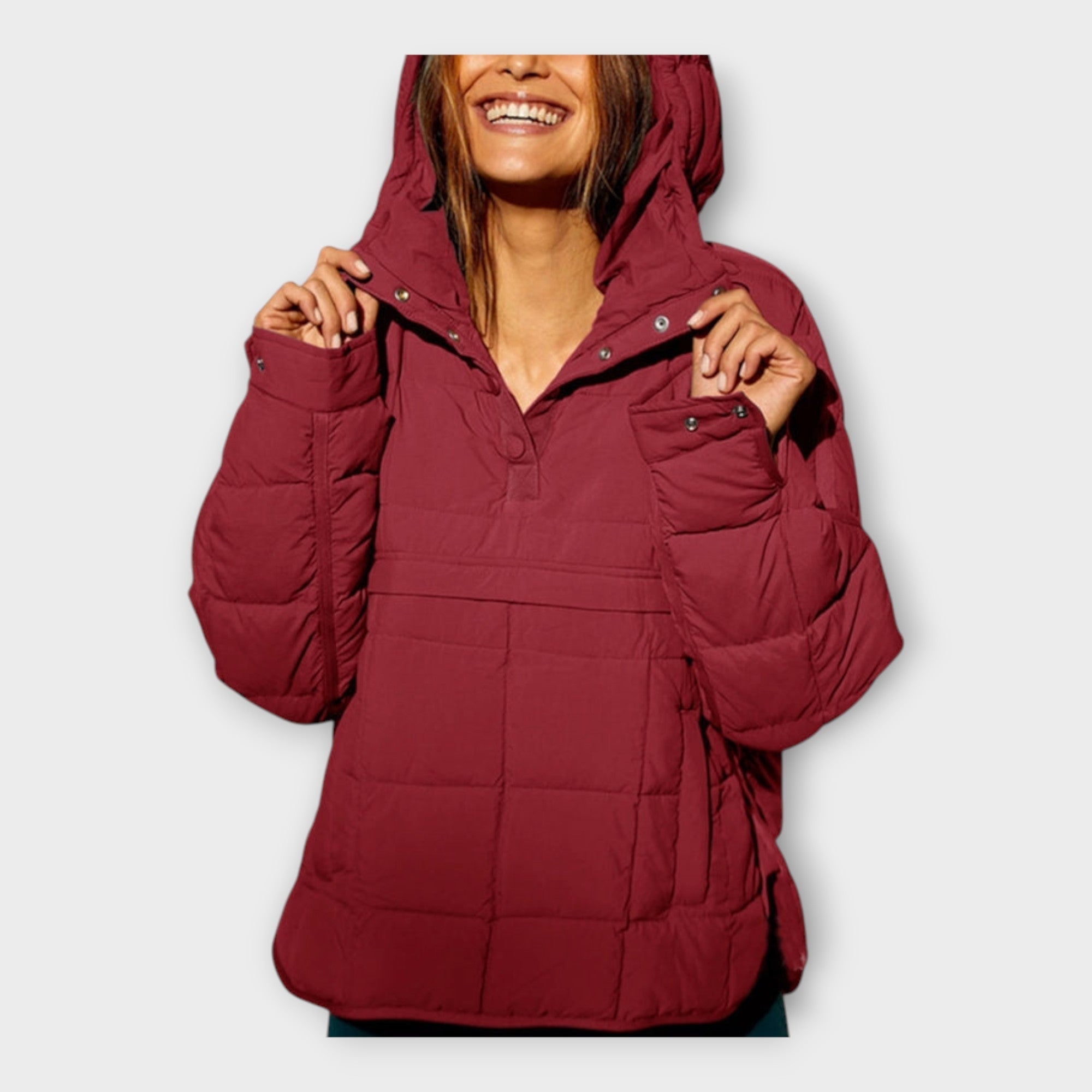 Chaqueta acolchada con capucha