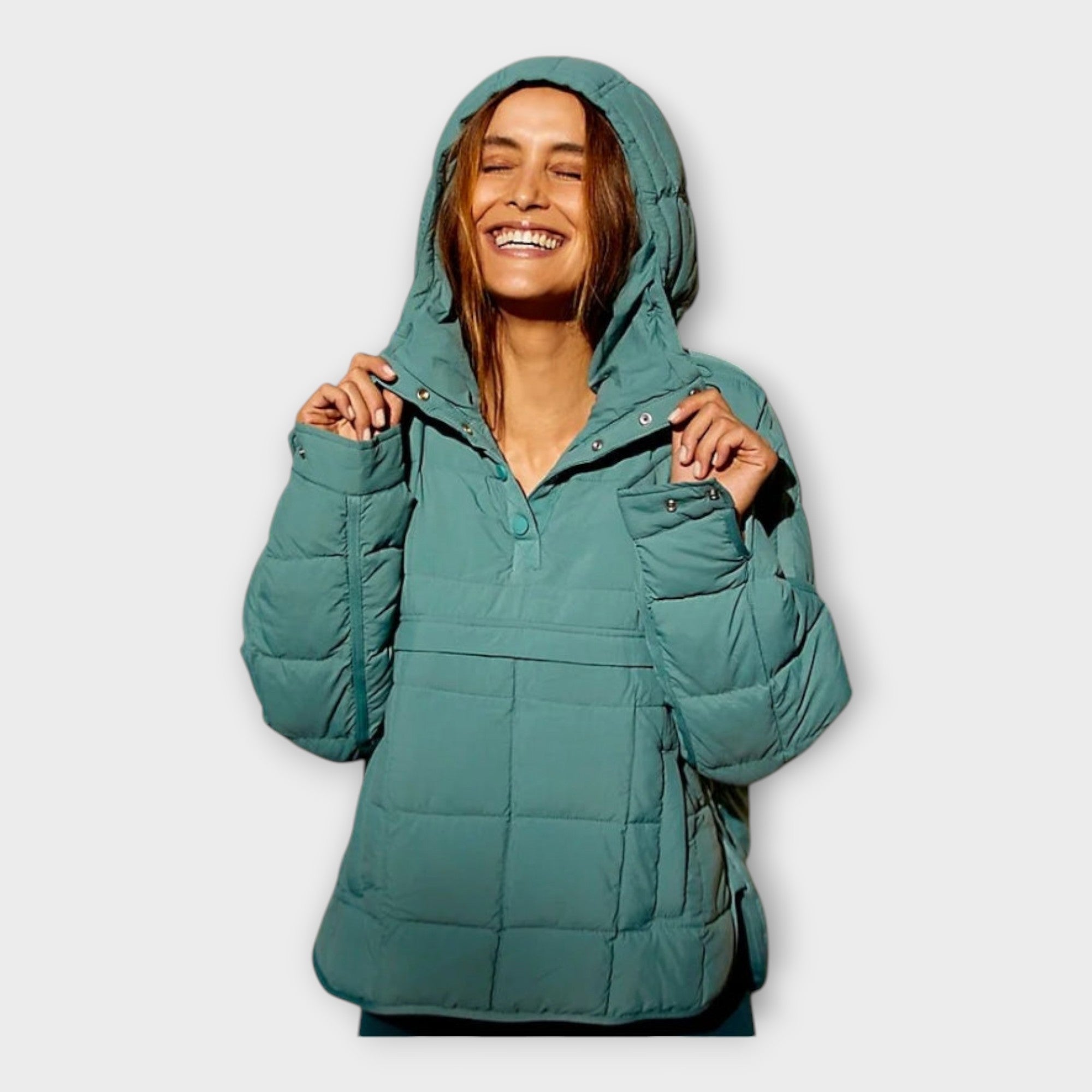Chaqueta acolchada con capucha