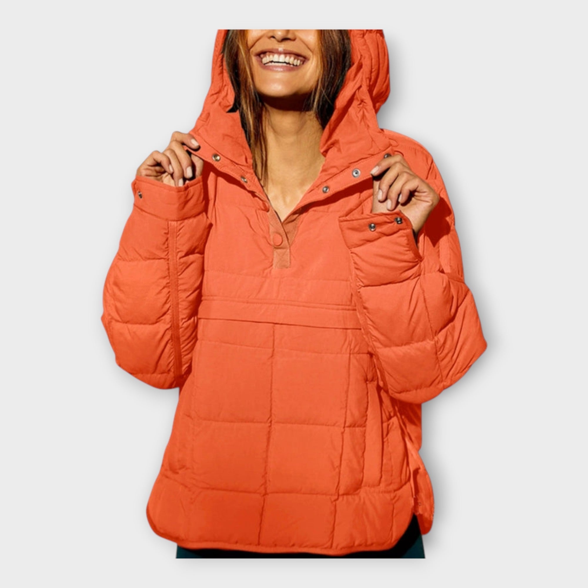 Chaqueta acolchada con capucha