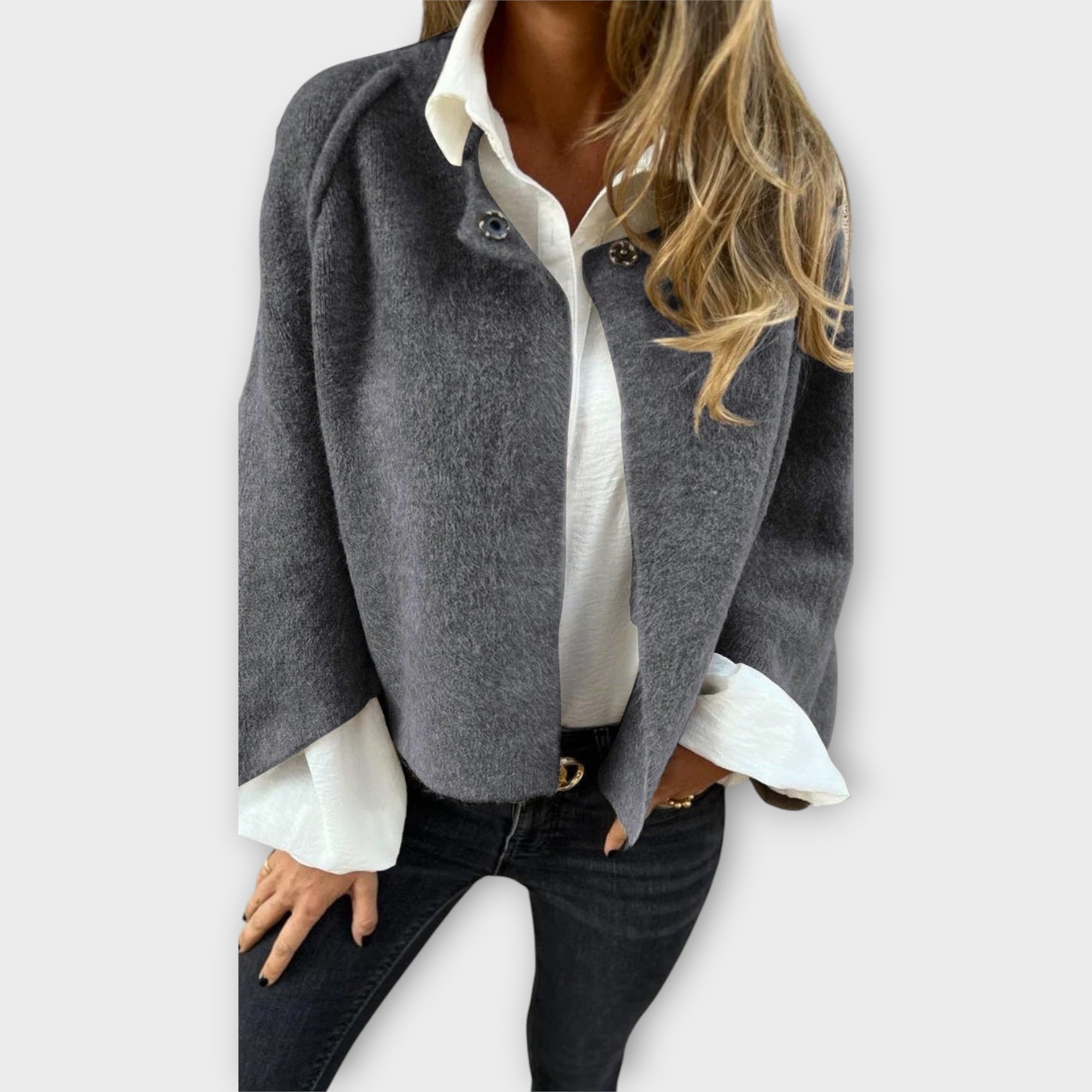 Cárdigan elegante con diseño minimalista
