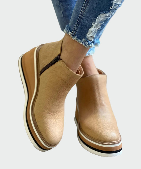 Botas de cuero inca