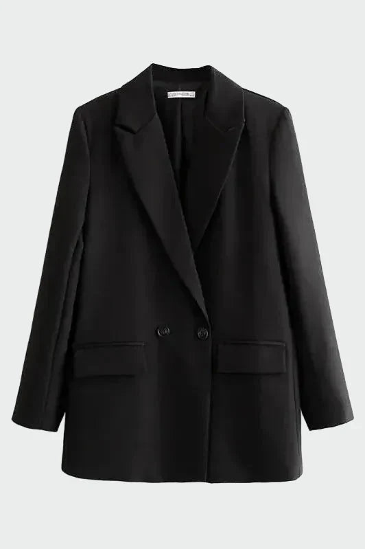 Chaqueta oversize de línea moderna