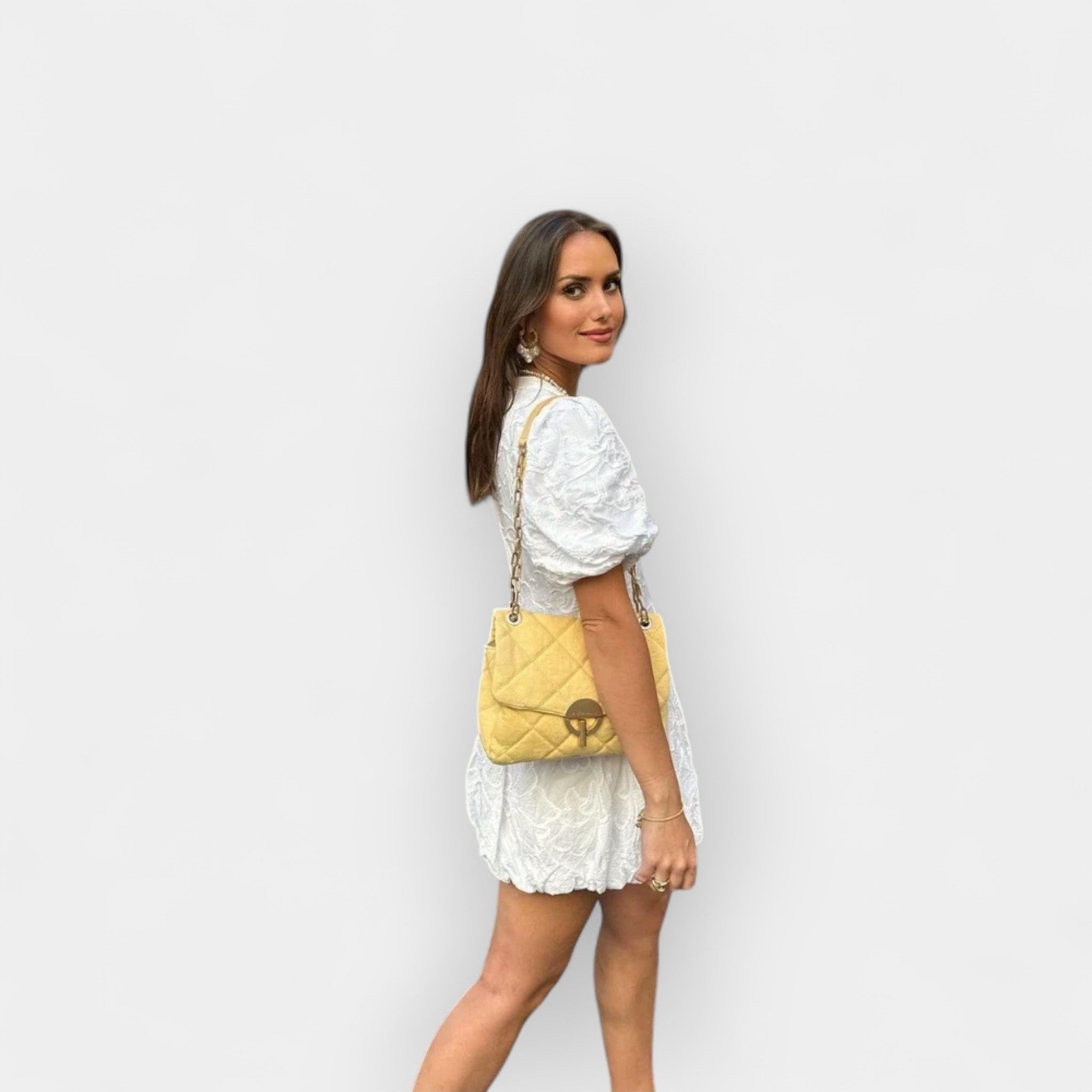 Vestido Blanco Romántico