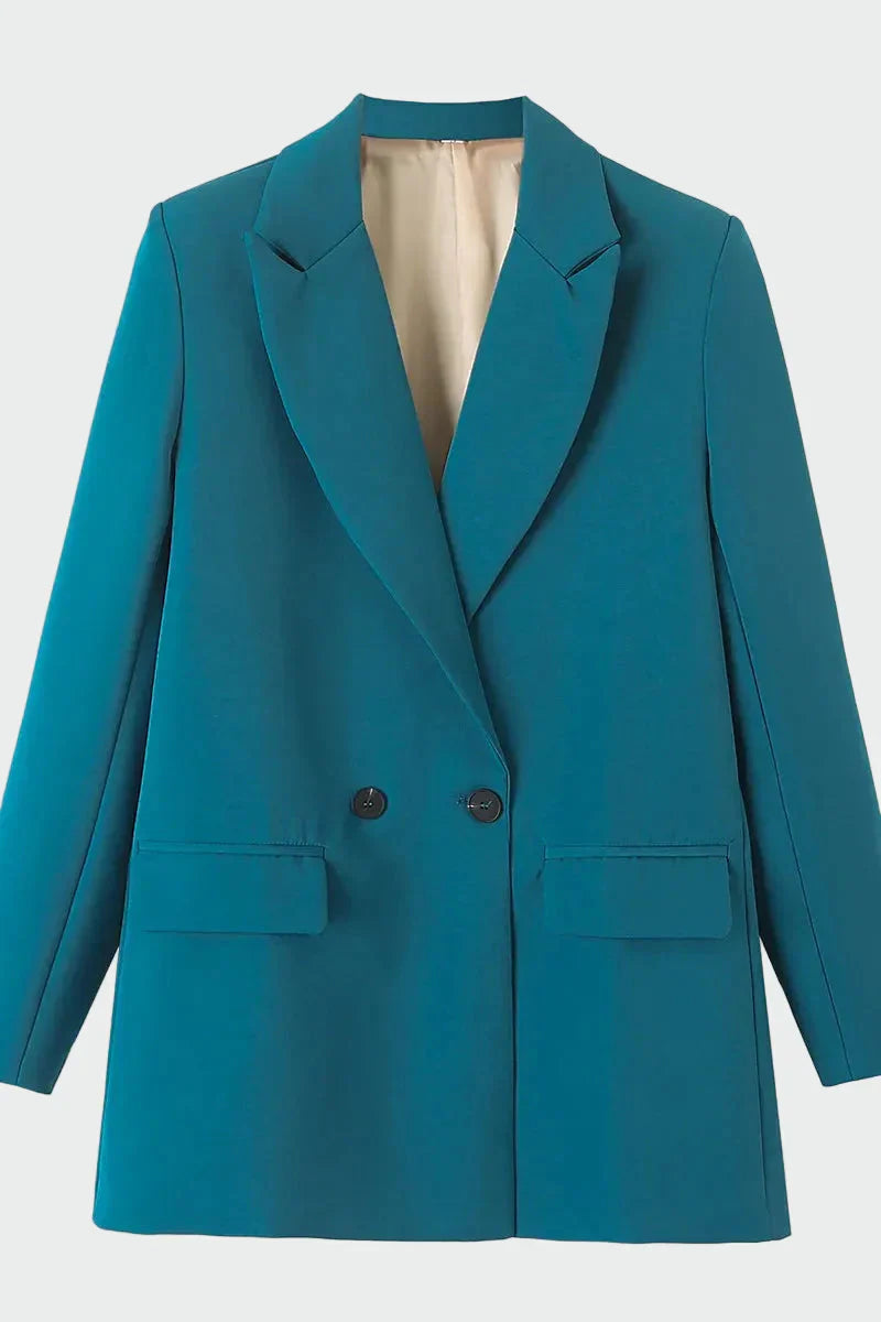 Chaqueta oversize de línea moderna