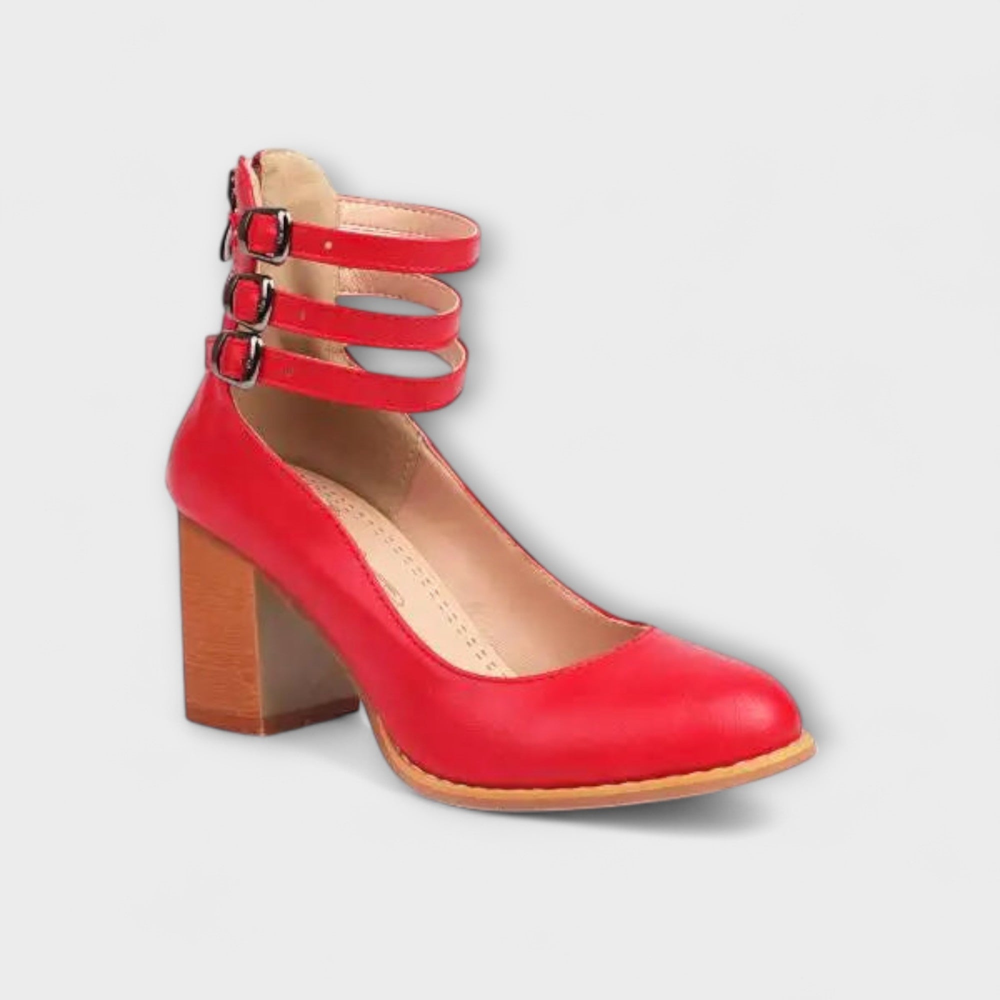 Tacones con tira en el tobillo