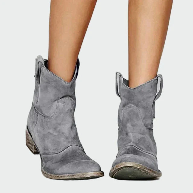 Botines vaqueros retro