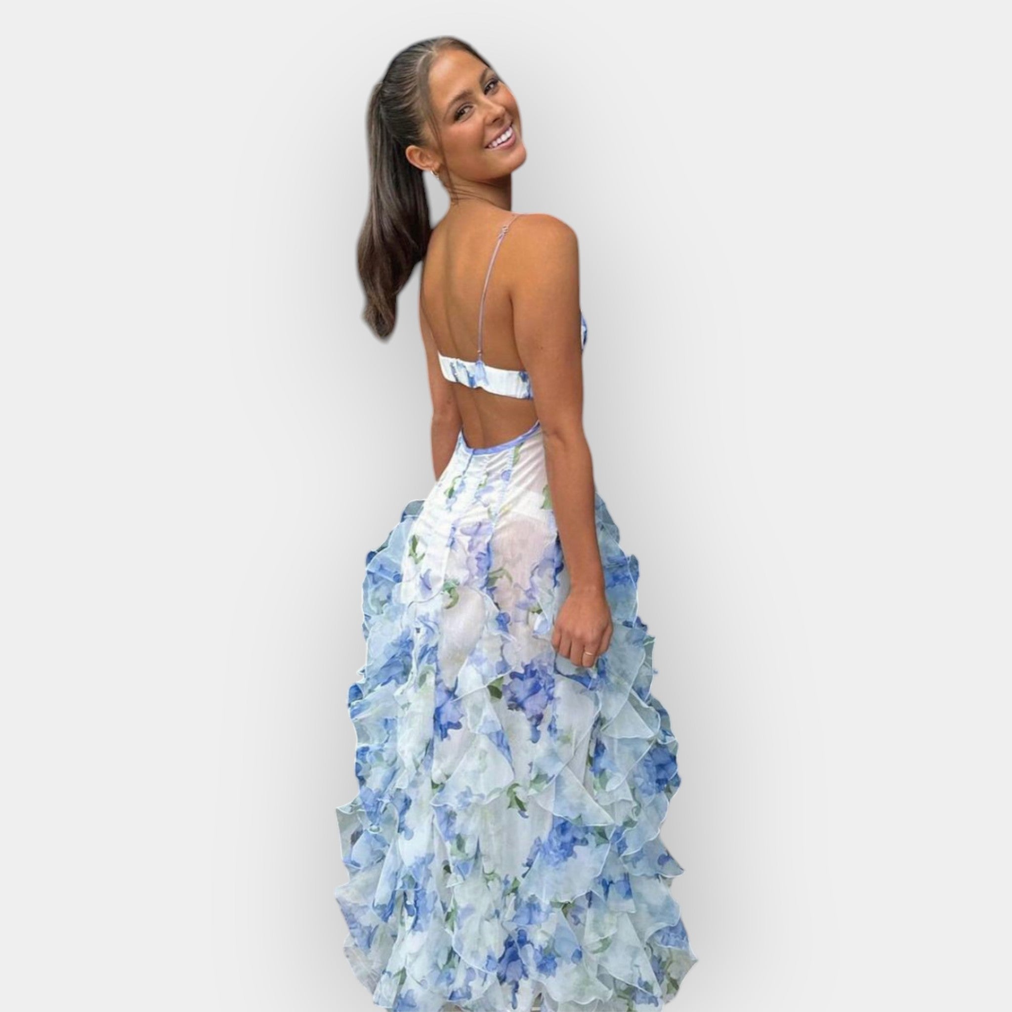 Vestido Maxi Floral y Femenino
