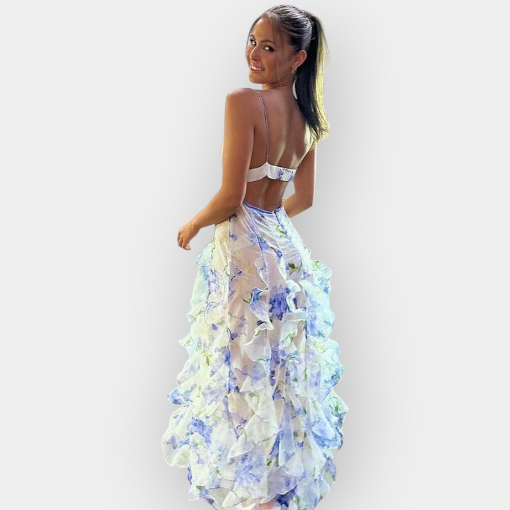 Vestido Maxi Floral y Femenino