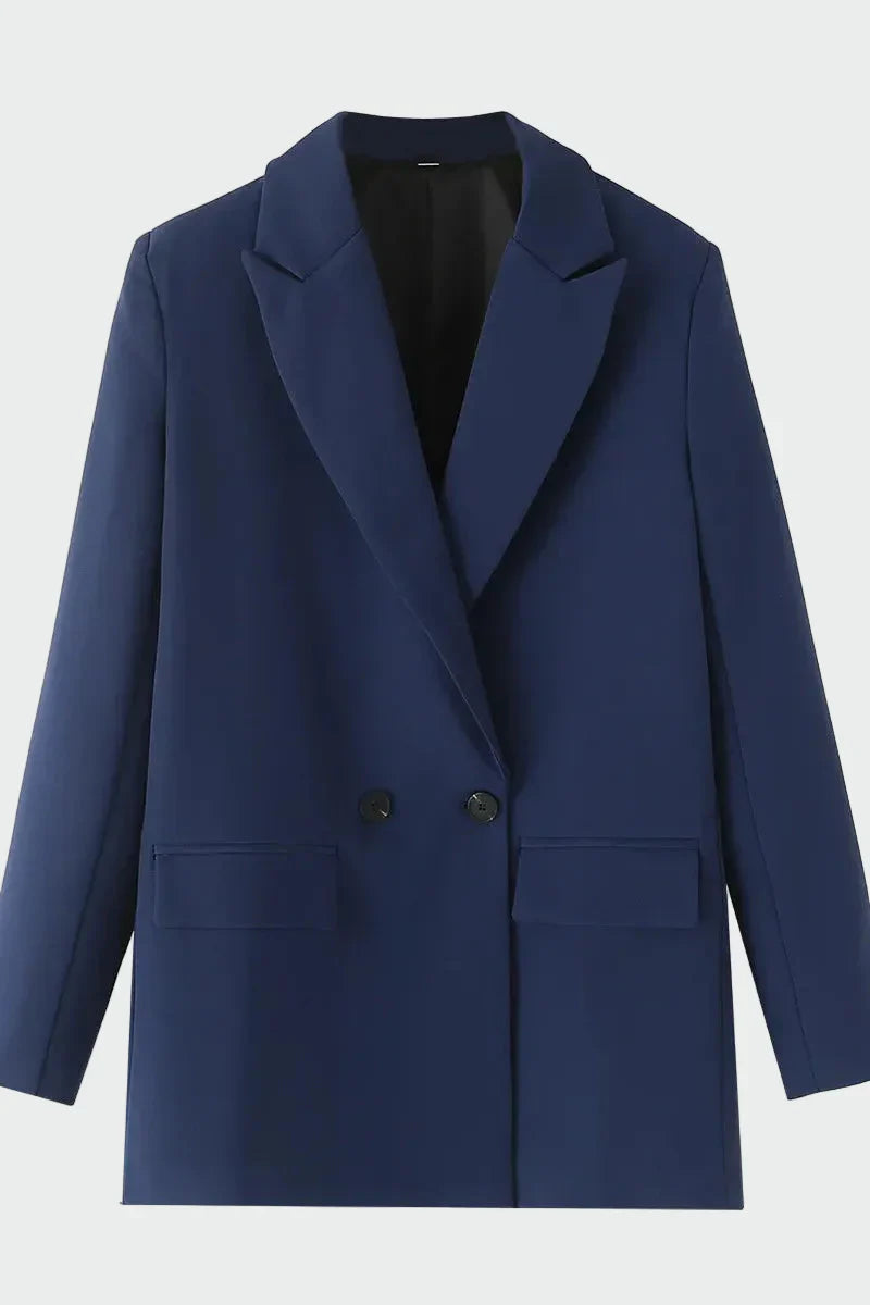 Chaqueta oversize de línea moderna