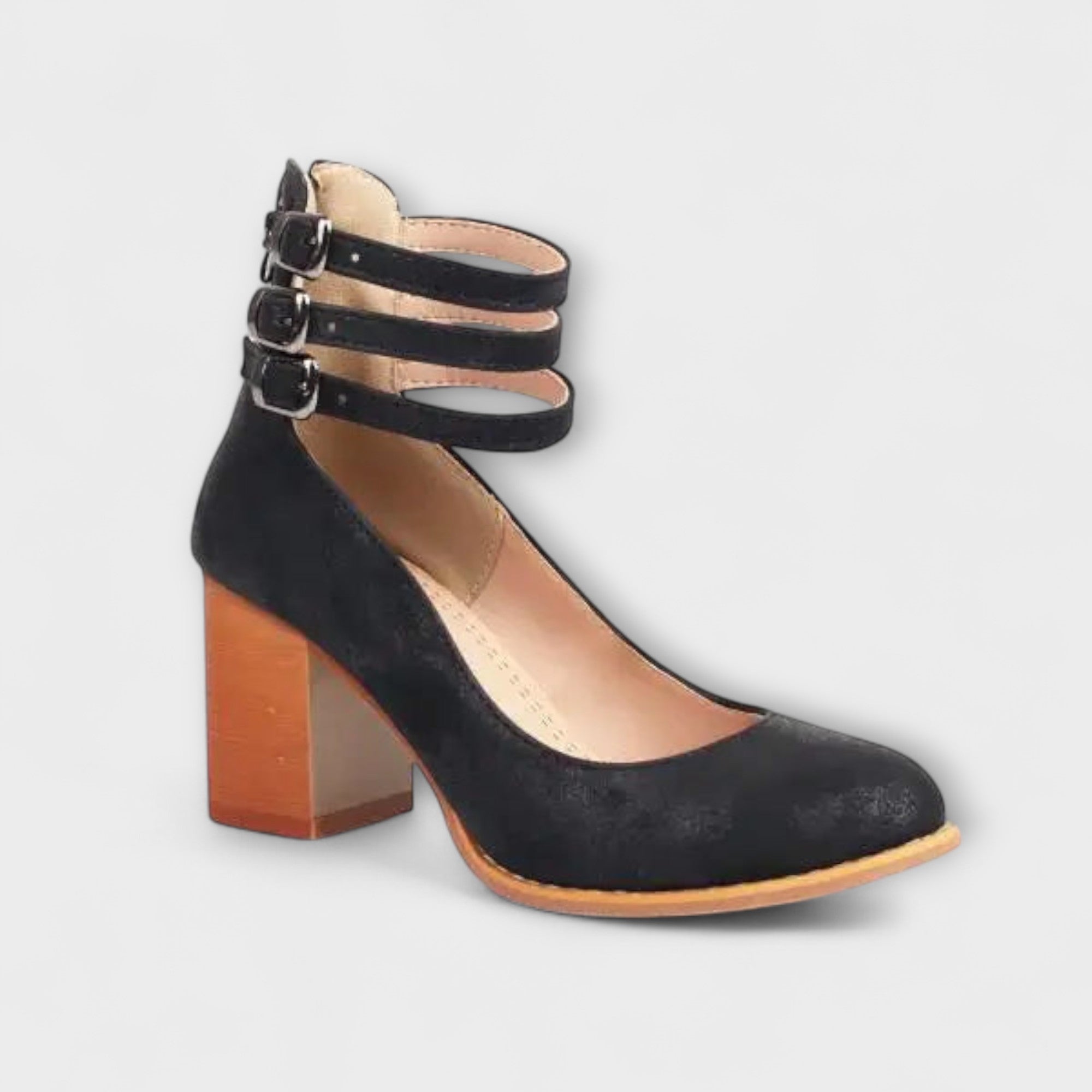 Tacones con tira en el tobillo