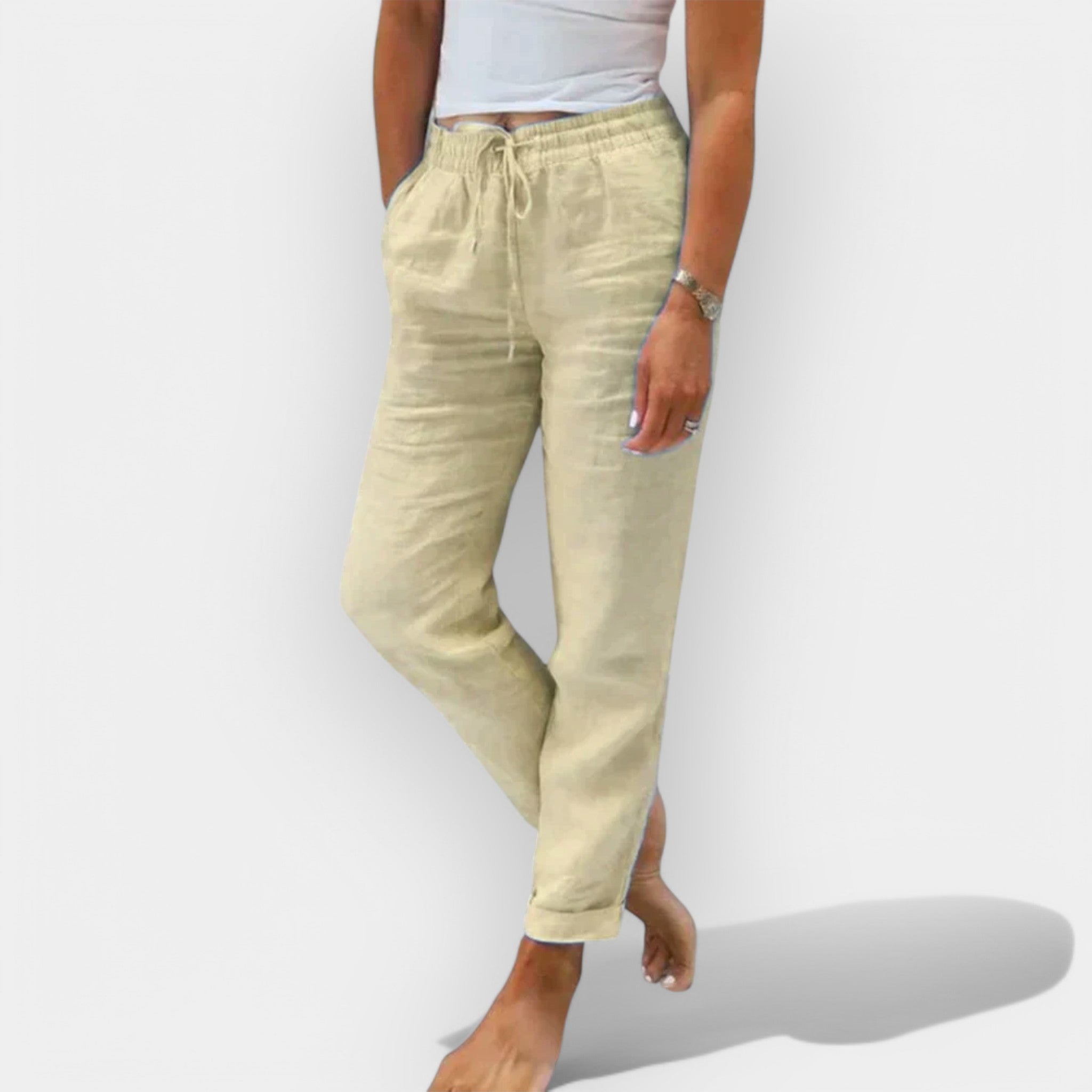 Pantalón Casual de Lino