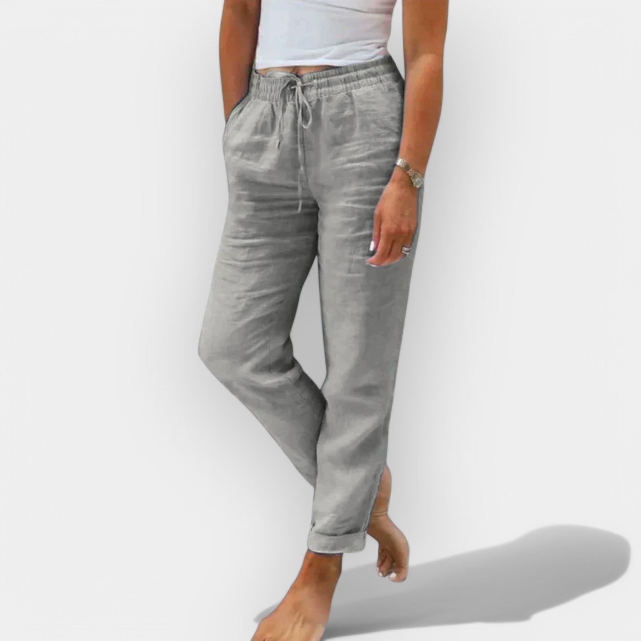 Pantalón Casual de Lino