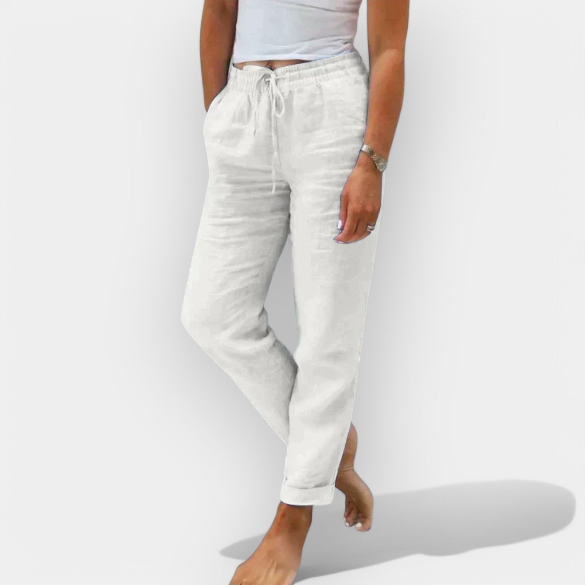 Pantalón Casual de Lino