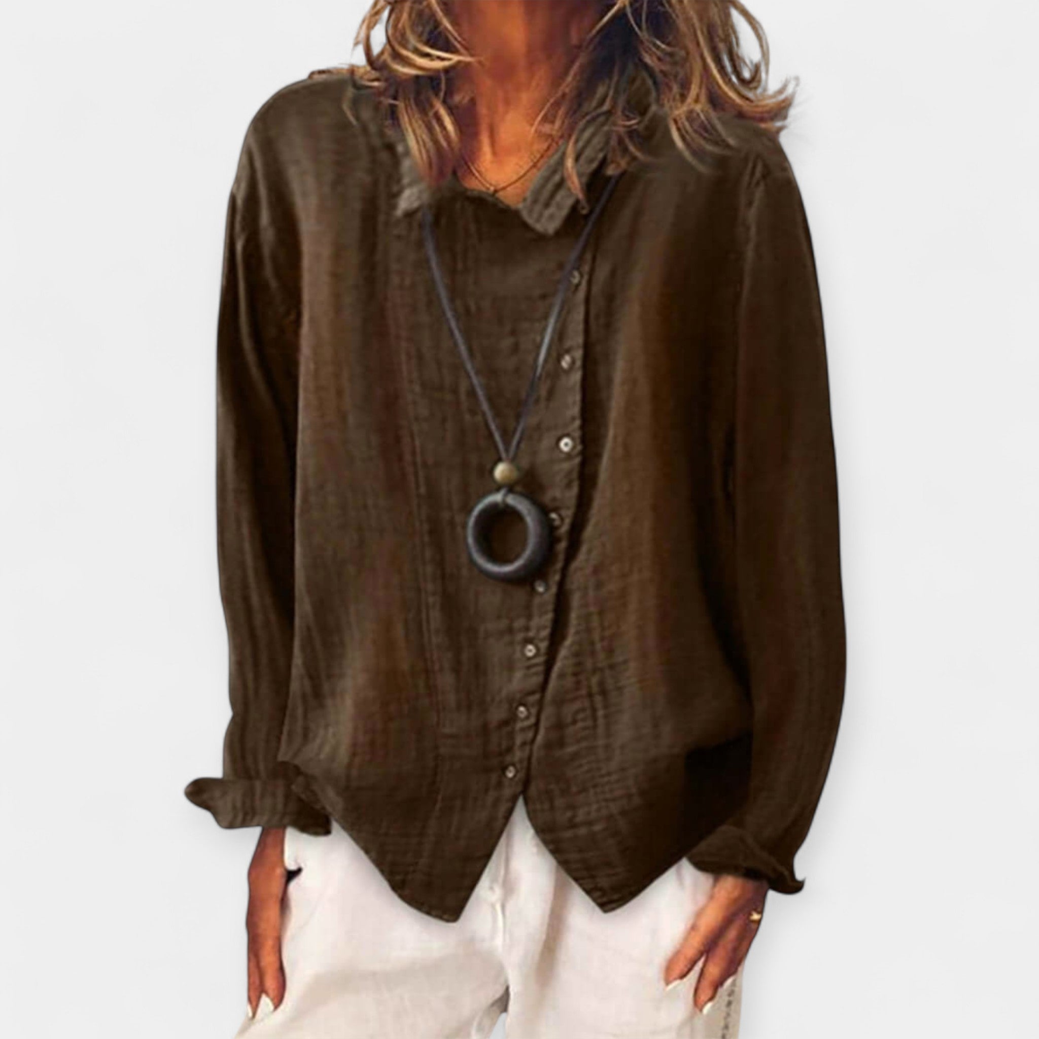 Camisa Casual Larga