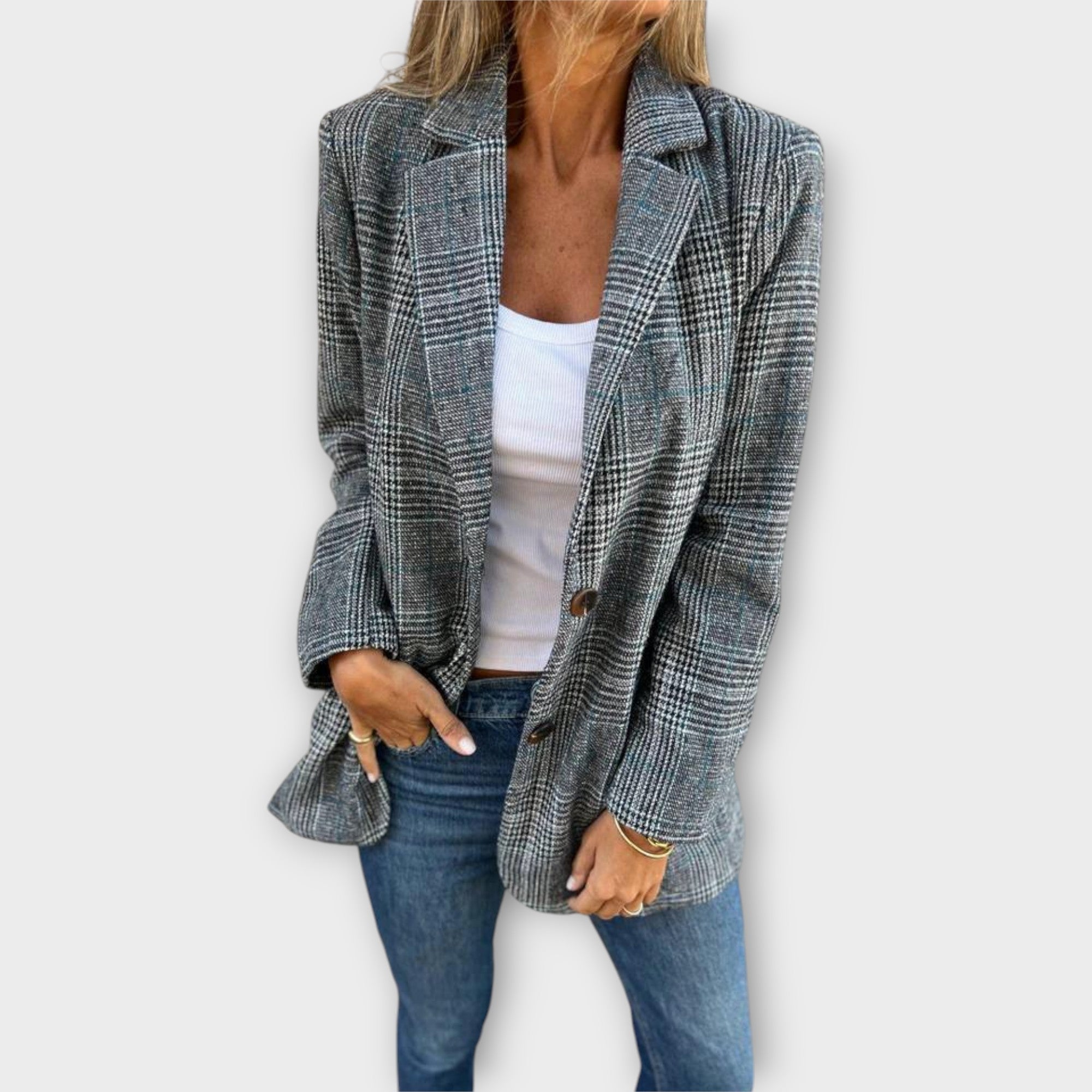 Chaqueta elegante con un diseño clásico