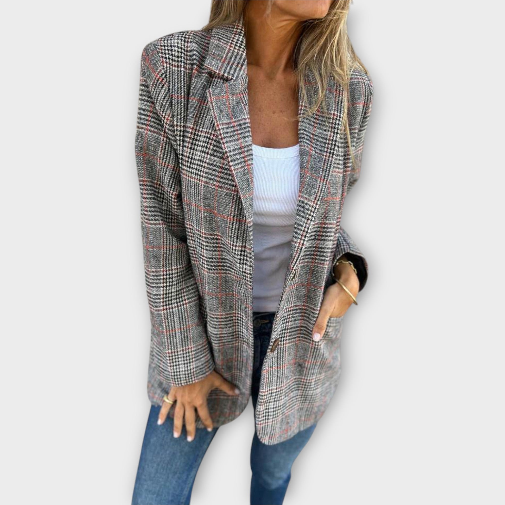 Chaqueta elegante con un diseño clásico