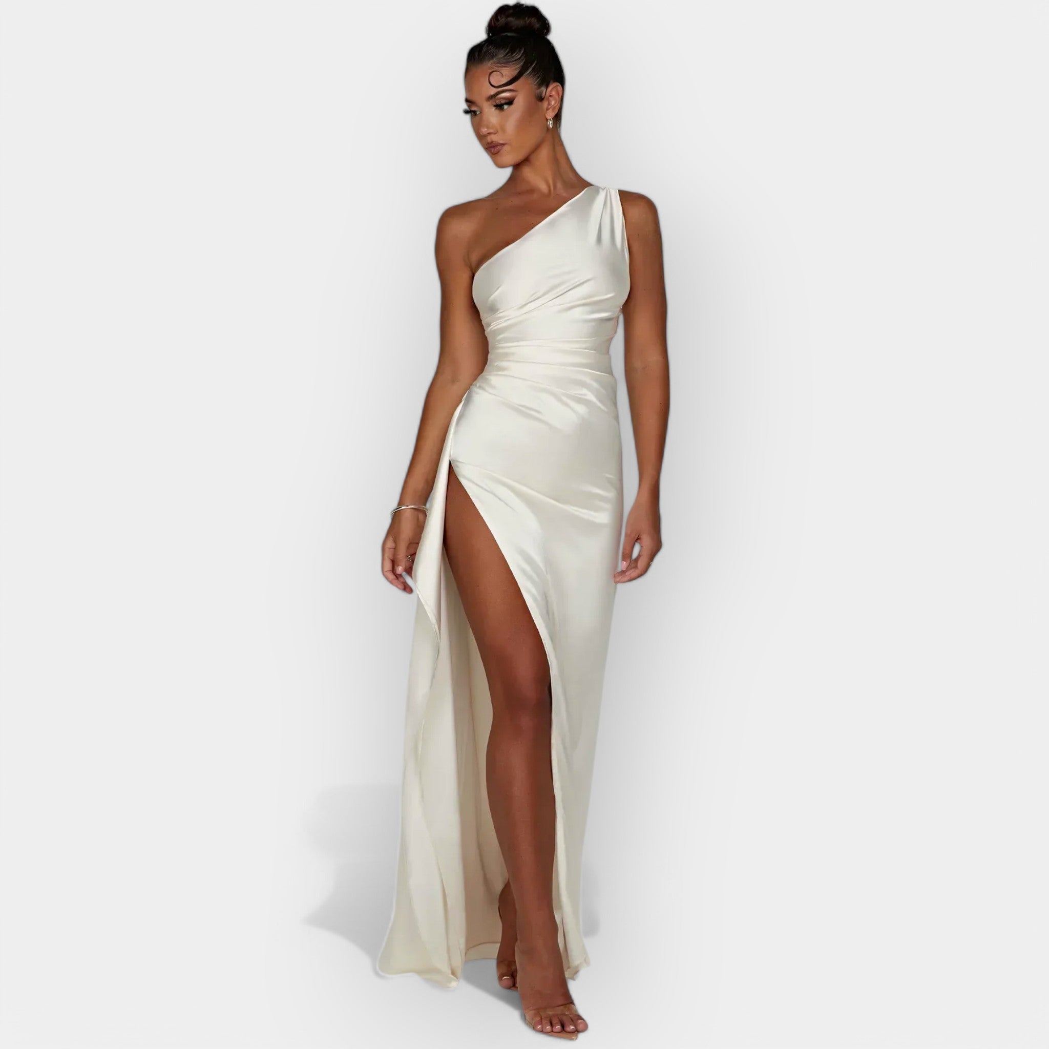 Vestido de Satén Elegante