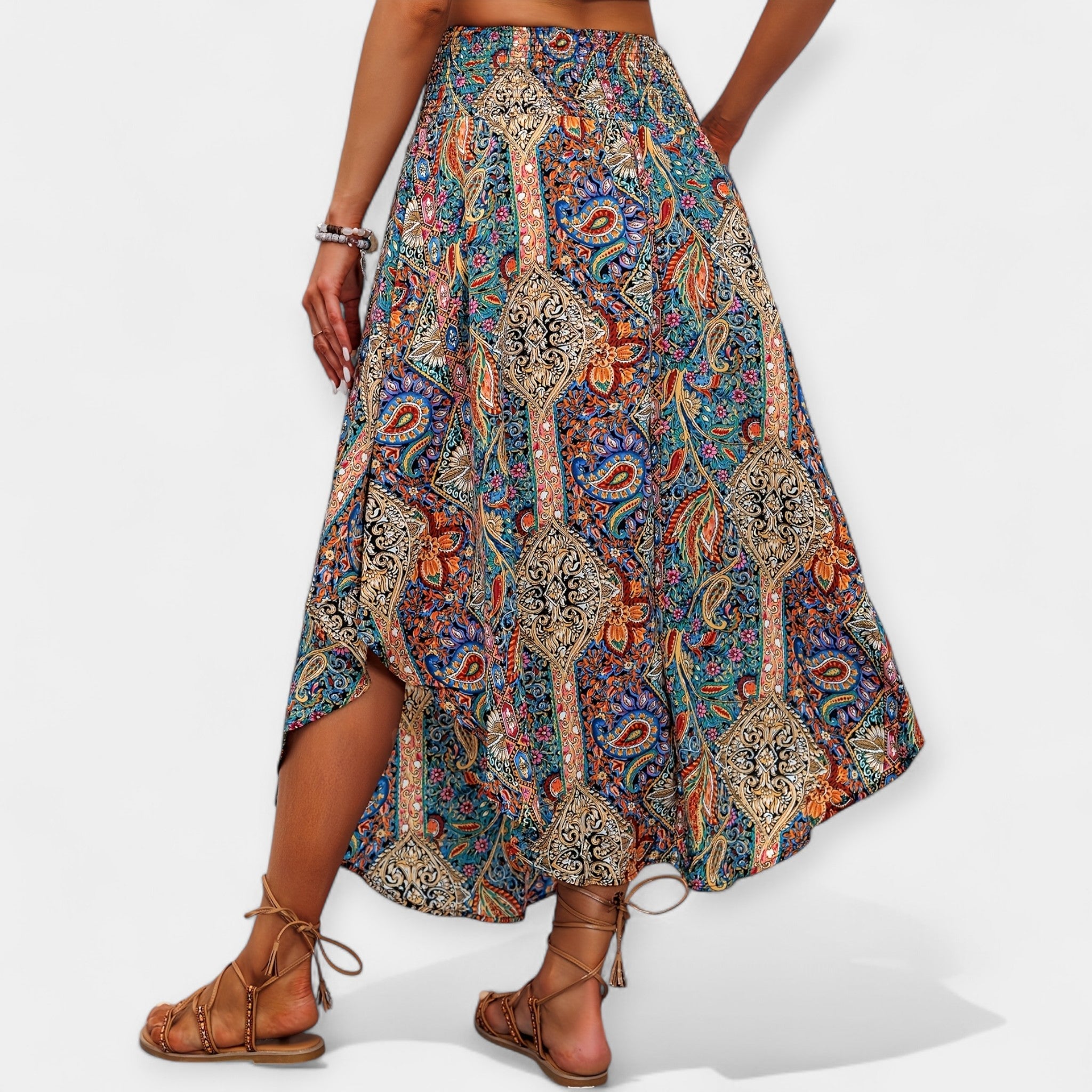 Falda A-Line Floral