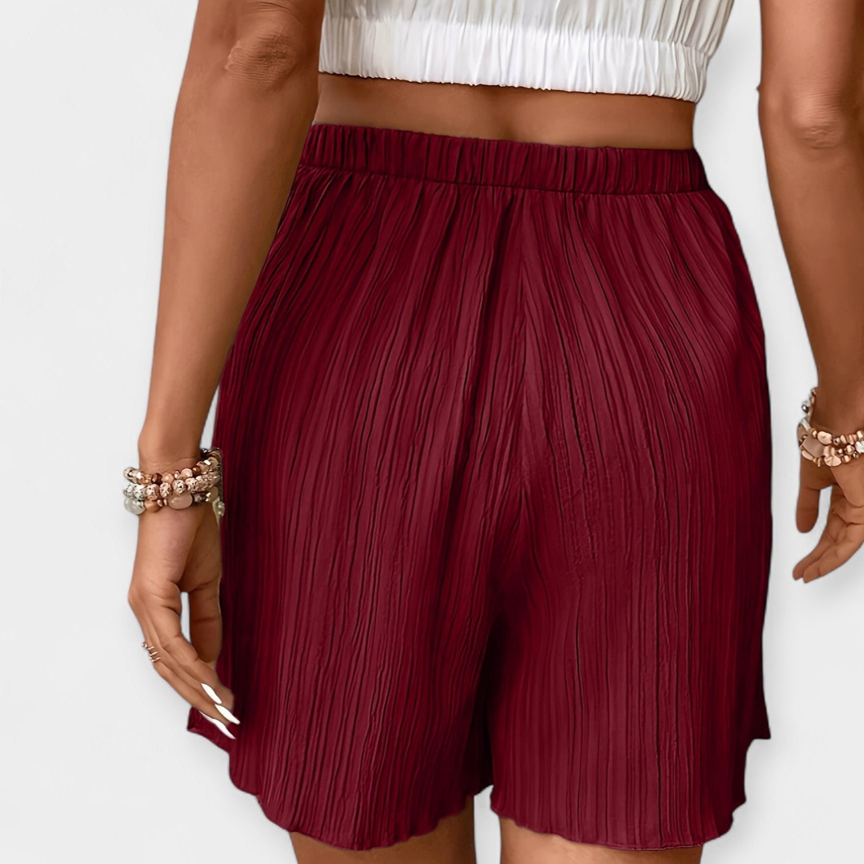 Shorts Clásicos con Cintura Elástica