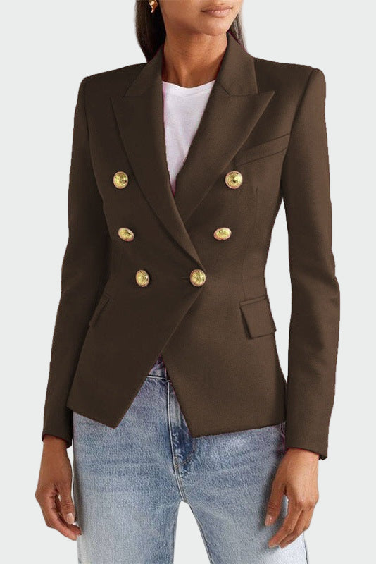 Chaqueta de línea clásica